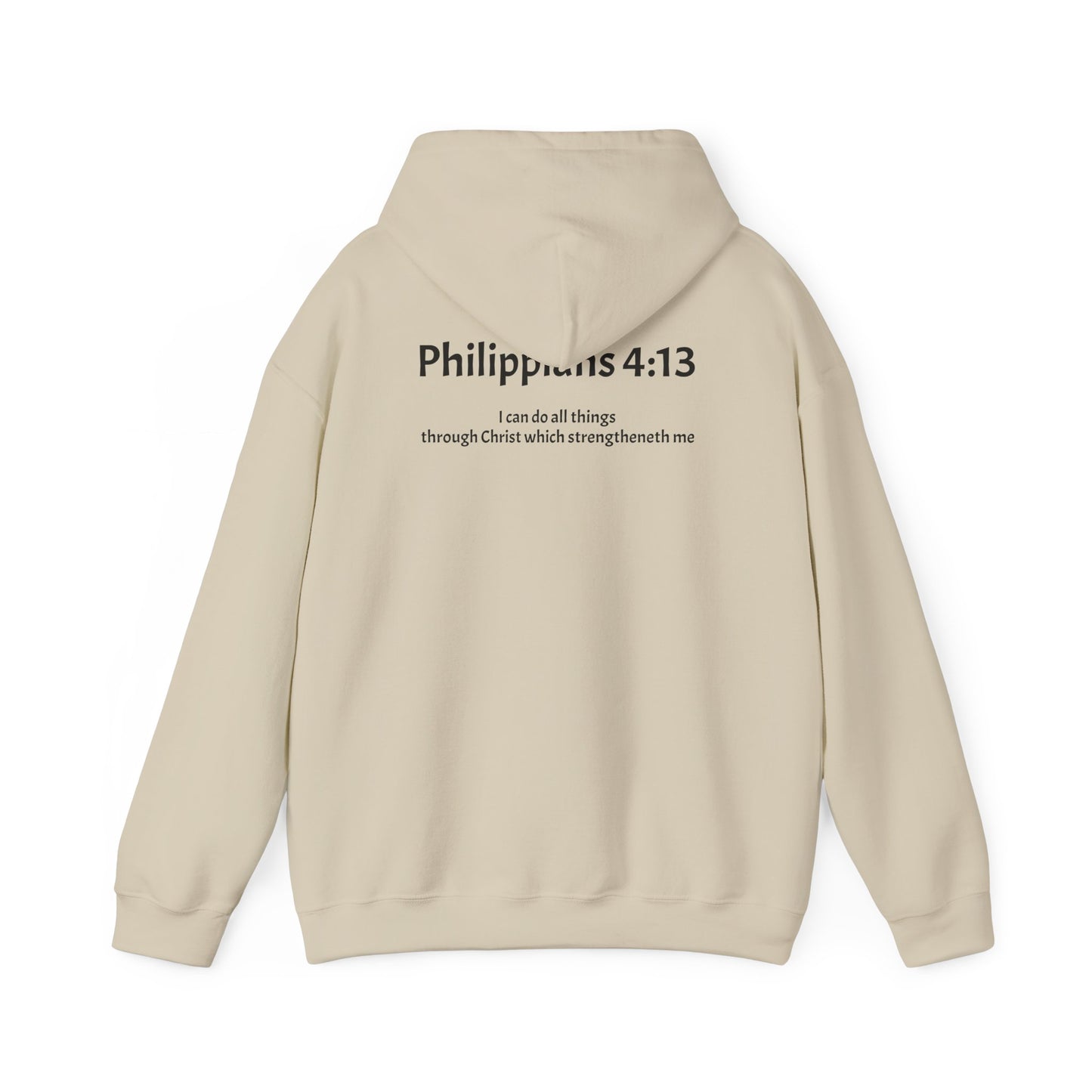 Unisex Heavy Blend™ Hooded Sweatshirt Philippians 4:13