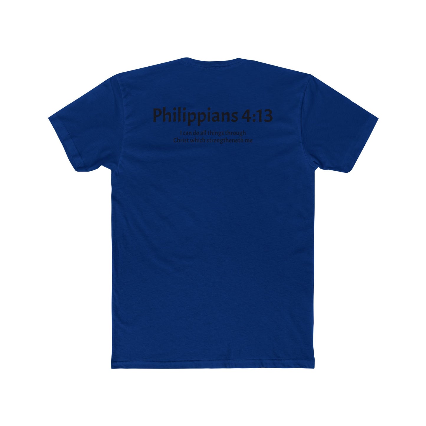 Unisex Cotton Crew Tee Philippians 4:13