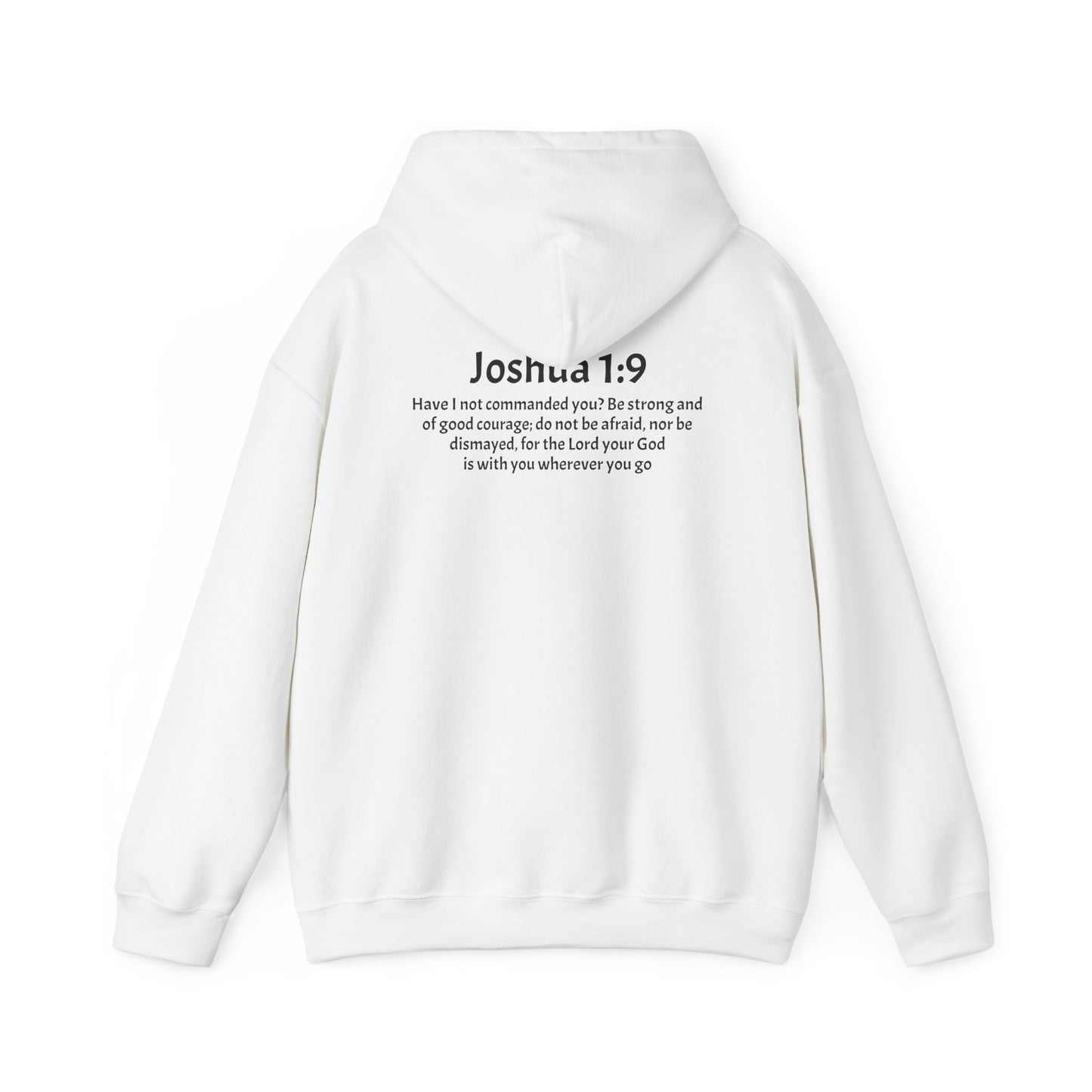Unisex Heavy Blend™ Hooded Sweatshirt Joshua 1:9