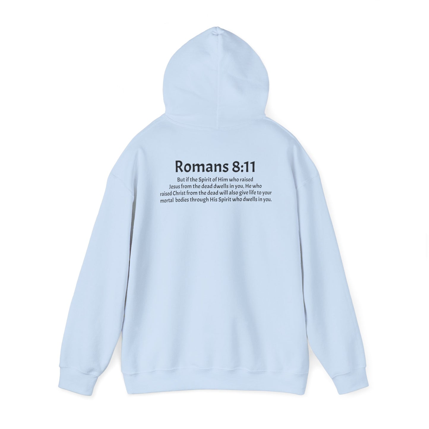 Unisex Heavy Blend™ Hooded Sweatshirt Romans 8:11