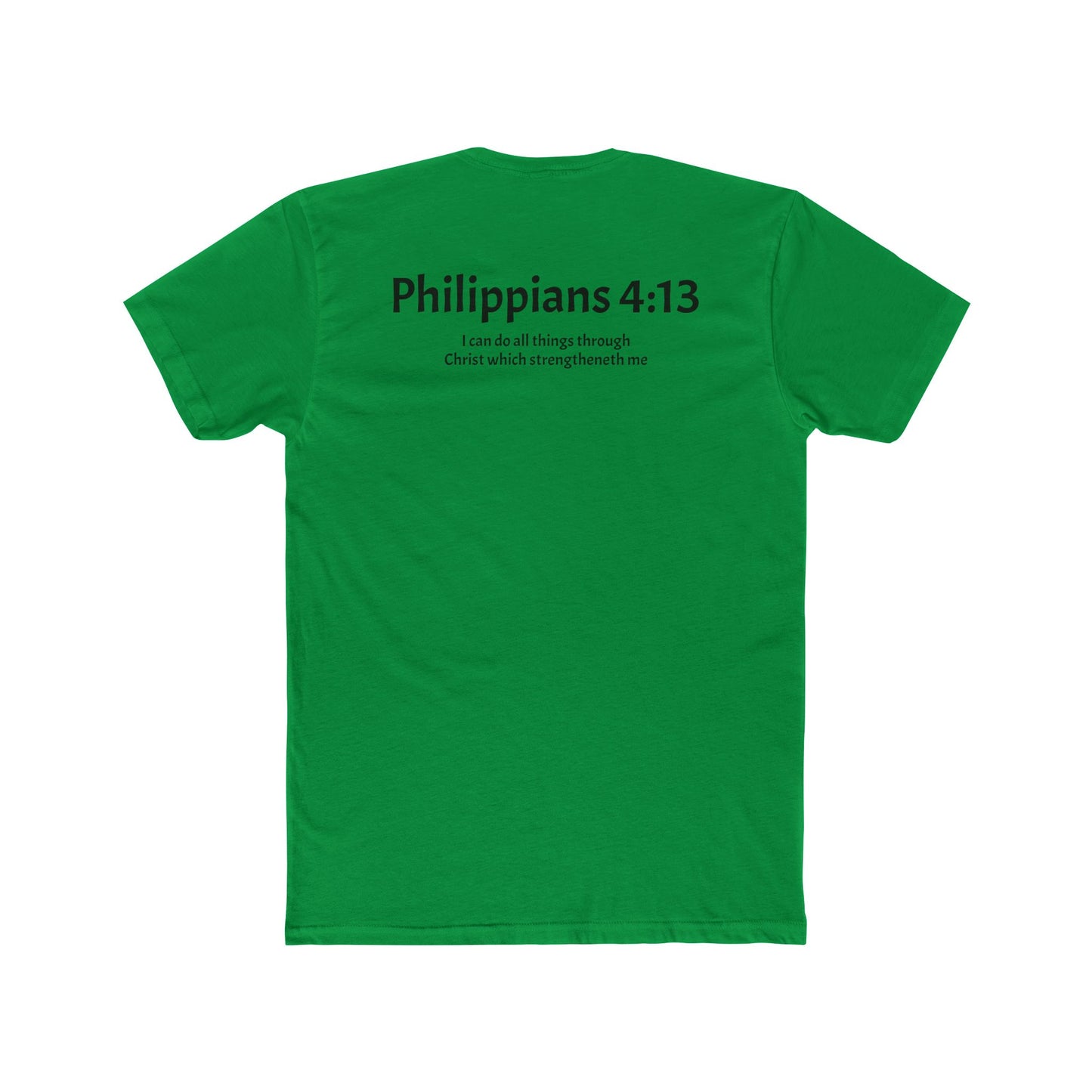 Unisex Cotton Crew Tee Philippians 4:13
