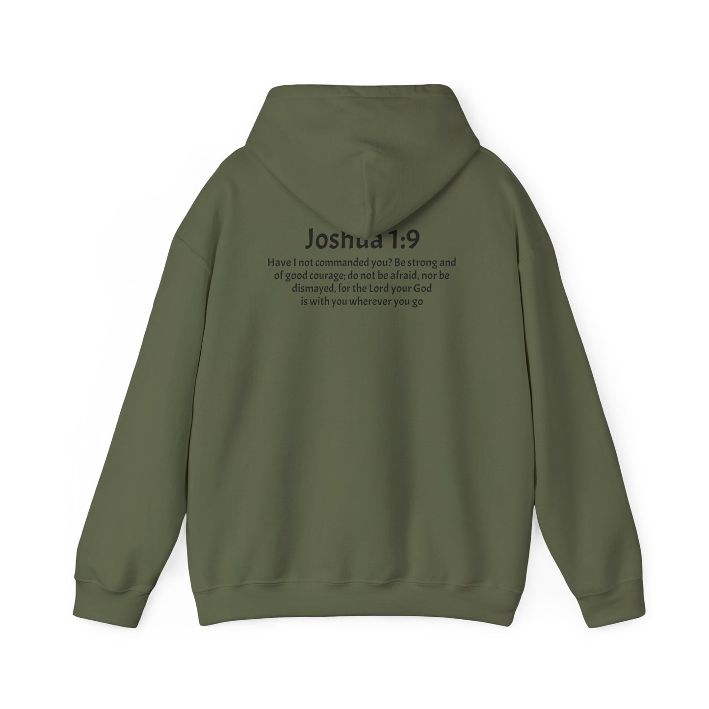 Unisex Heavy Blend™ Hooded Sweatshirt Joshua 1:9