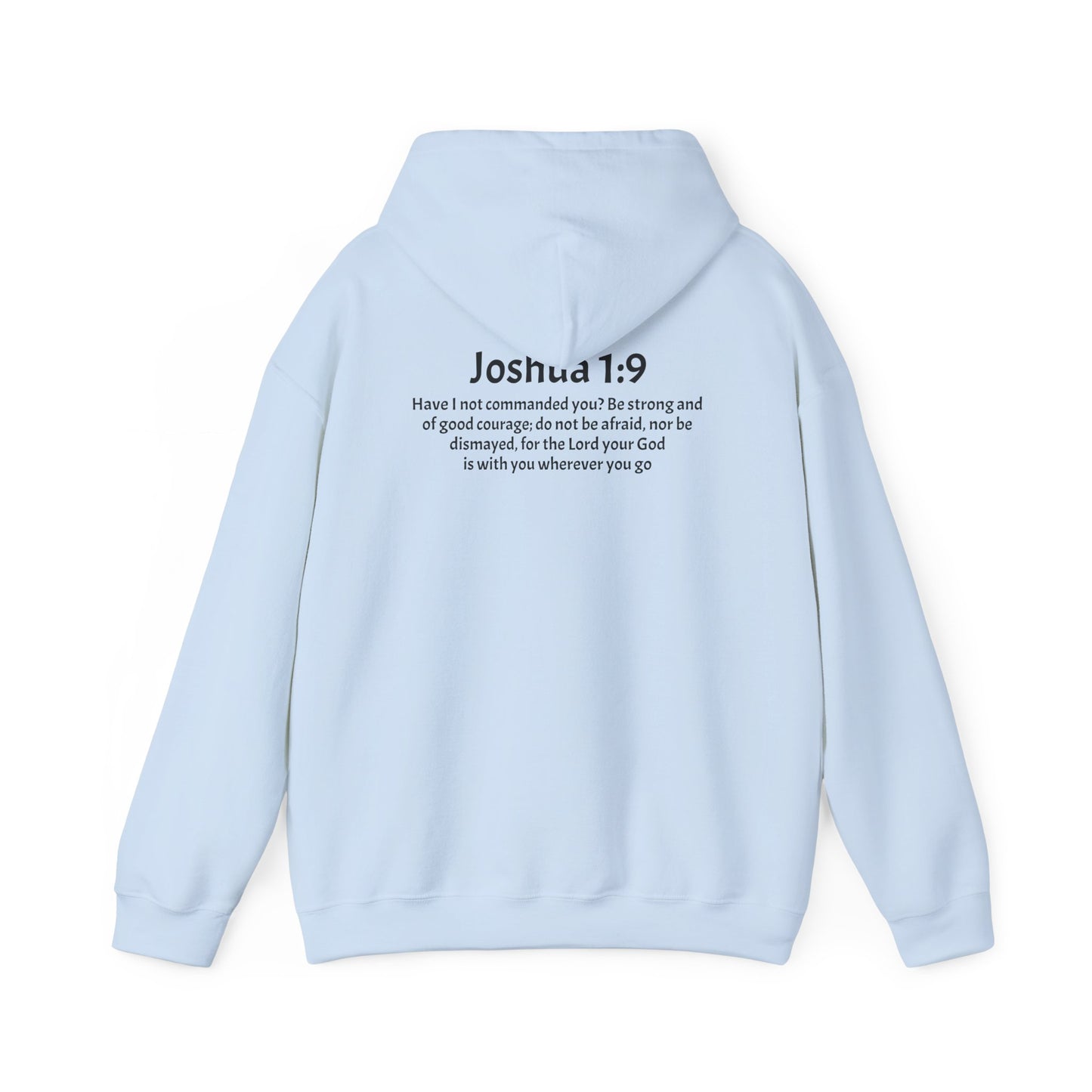 Unisex Heavy Blend™ Hooded Sweatshirt Joshua 1:9