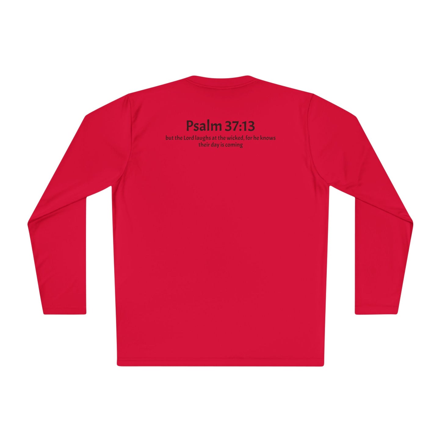 Unisex Lightweight Long Sleeve Tee Psalm 37:13