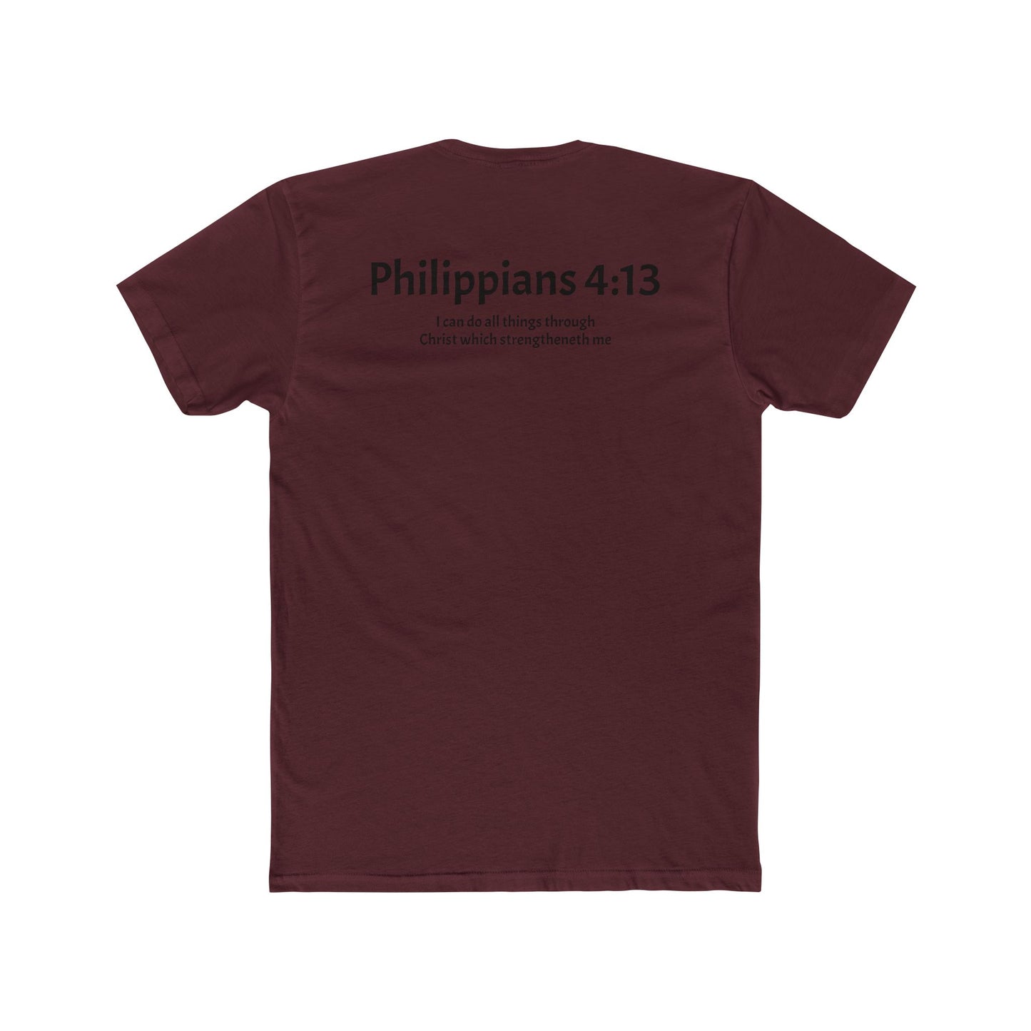 Unisex Cotton Crew Tee Philippians 4:13