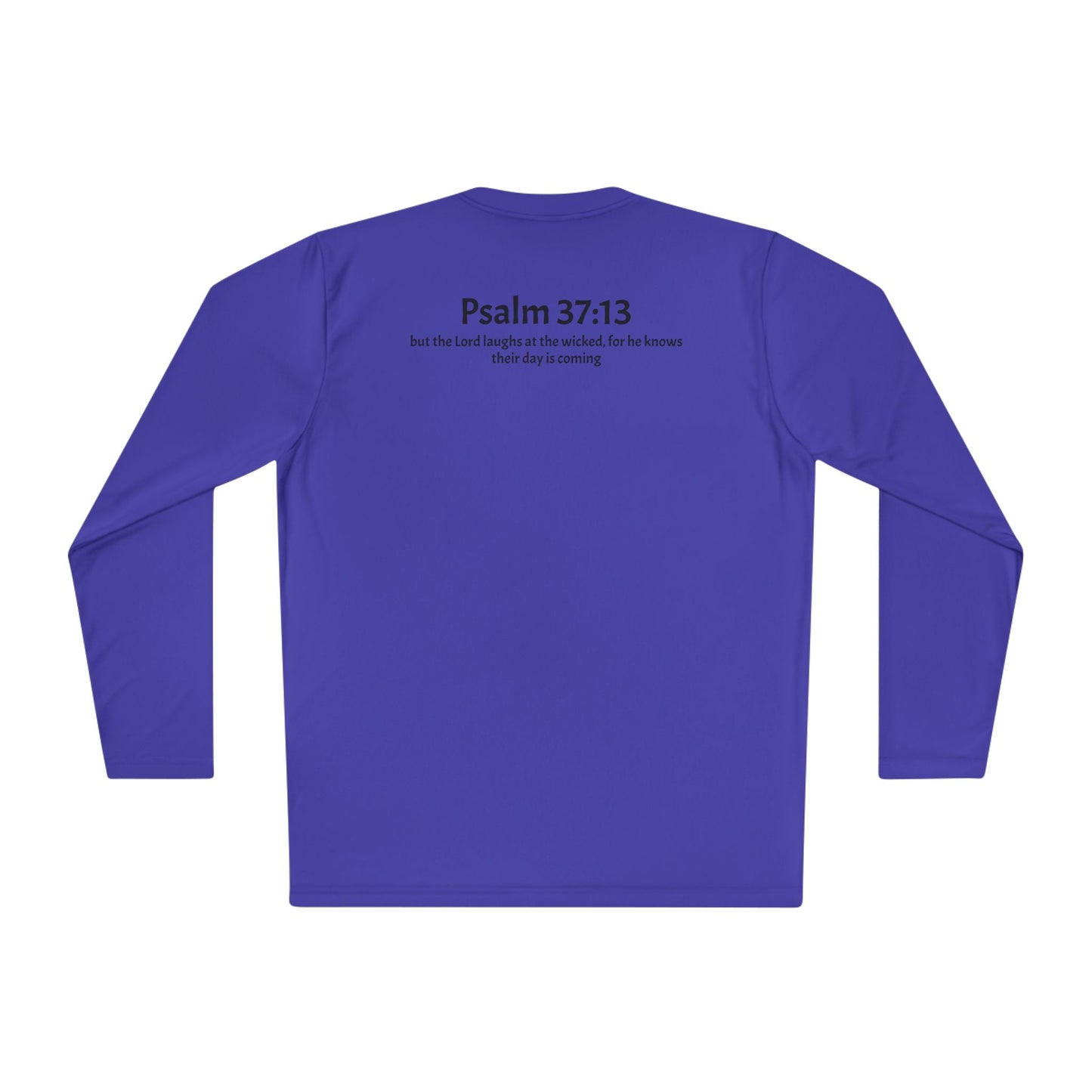 Unisex Lightweight Long Sleeve Tee Psalm 37:13