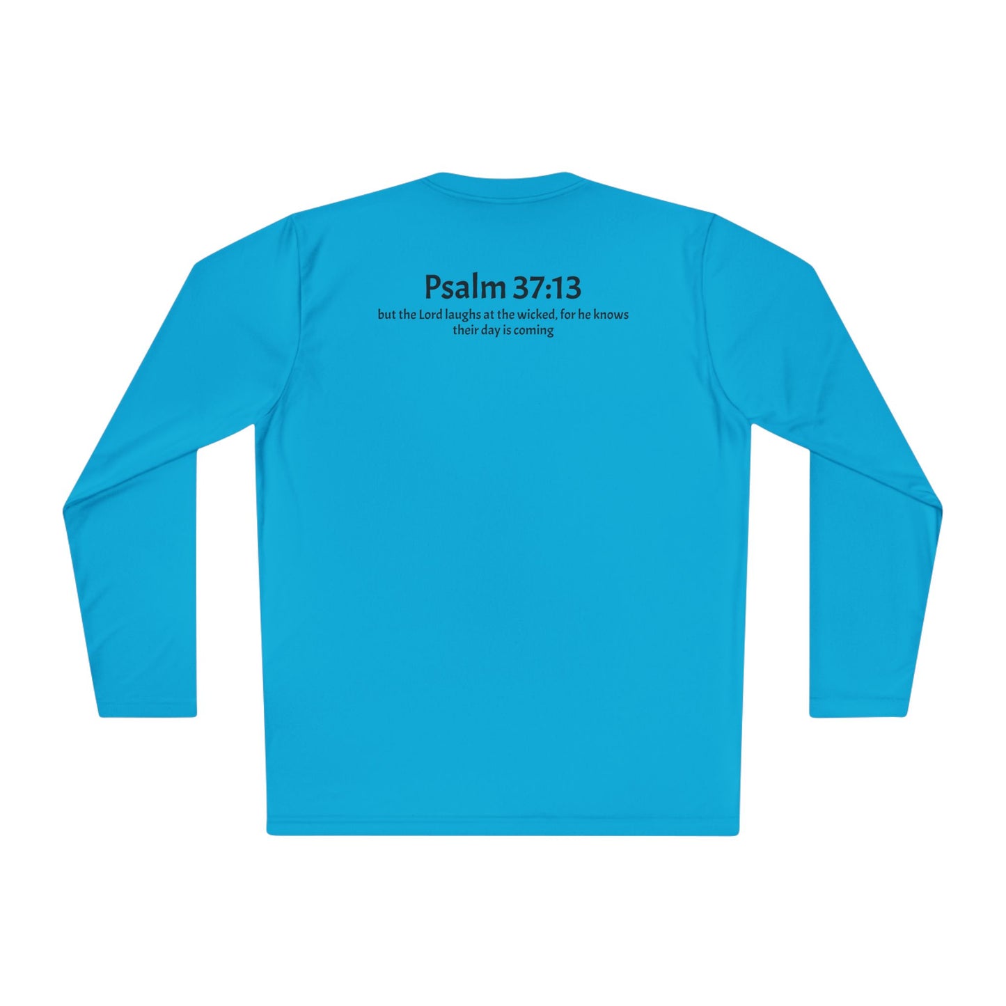 Unisex Lightweight Long Sleeve Tee Psalm 37:13