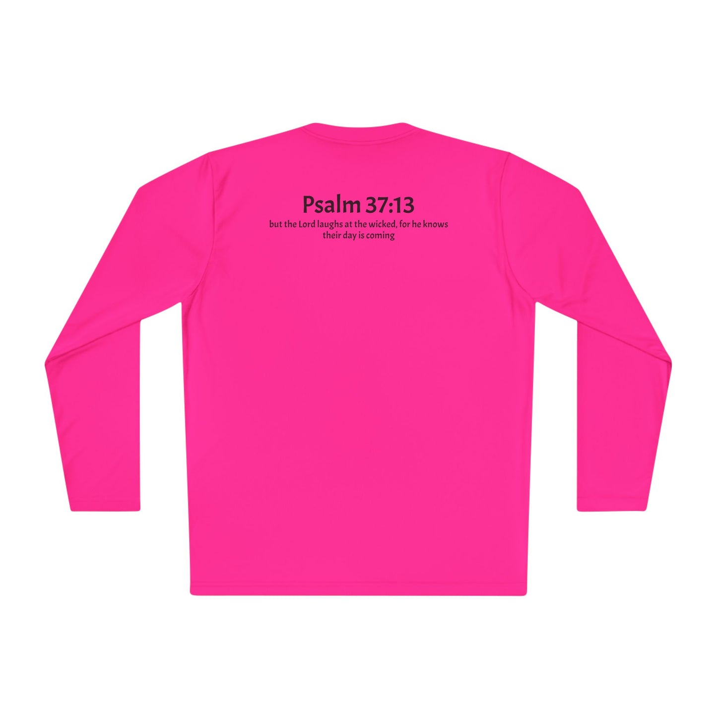 Unisex Lightweight Long Sleeve Tee Psalm 37:13