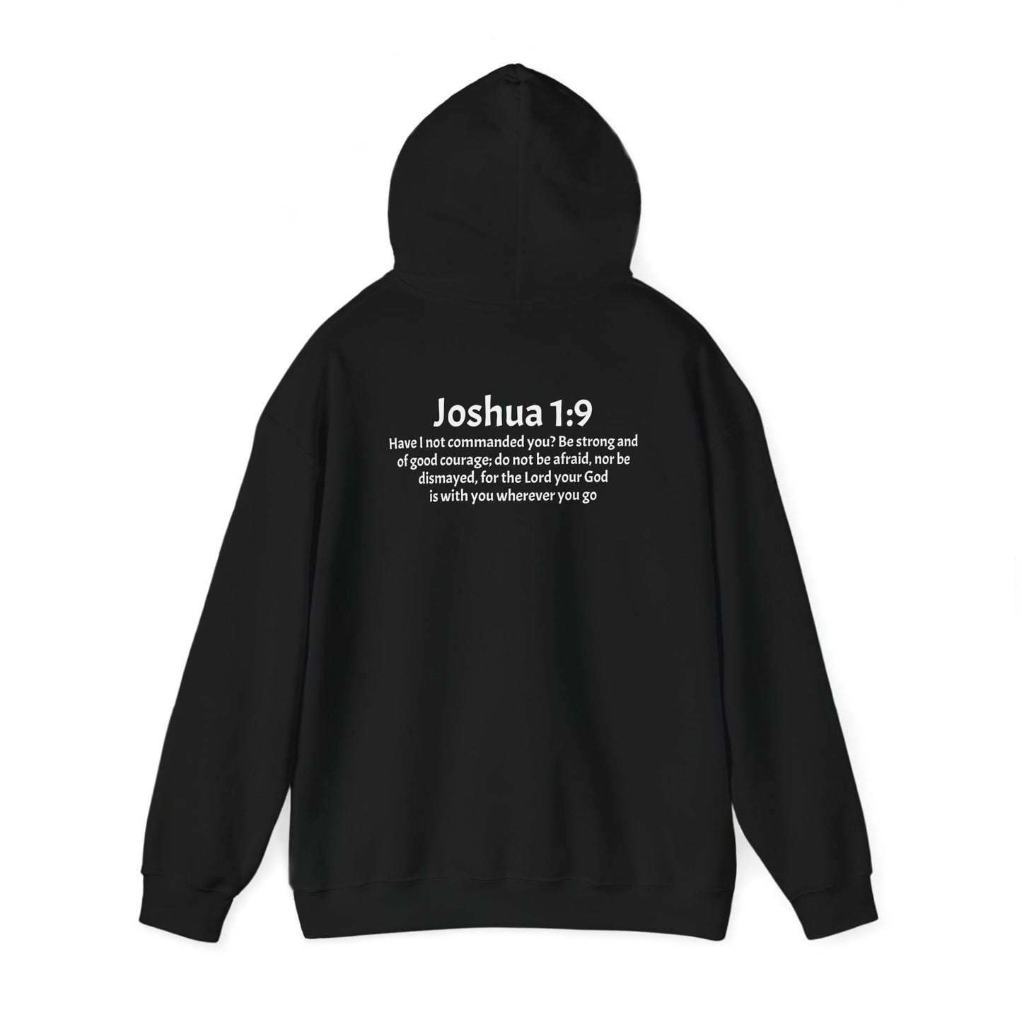 Unisex Heavy Blend™ Hooded Sweatshirt Joshua 1:9