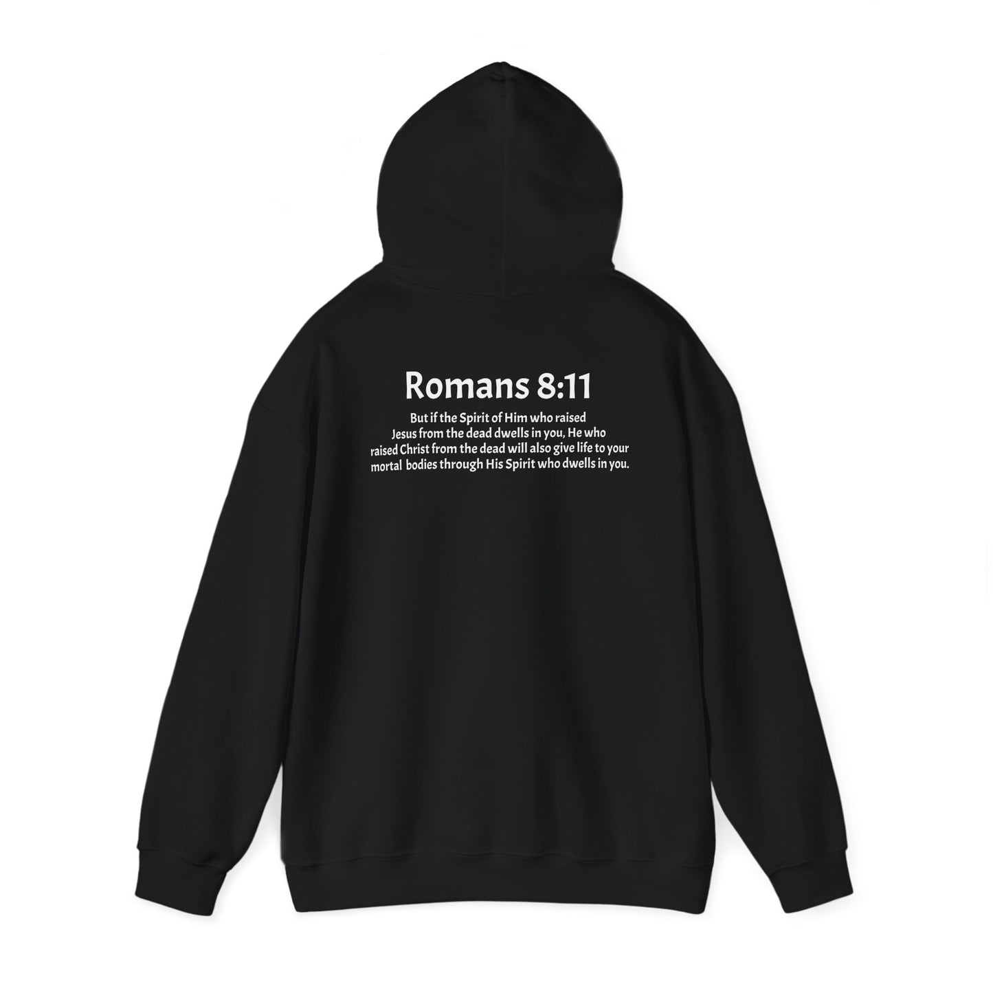 Unisex Heavy Blend™ Hooded Sweatshirt Romans 8:11