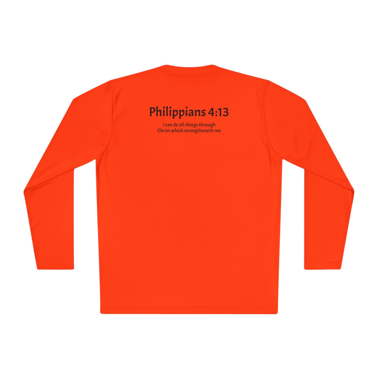 Unisex Lightweight Long Sleeve Tee Philippians 4:13