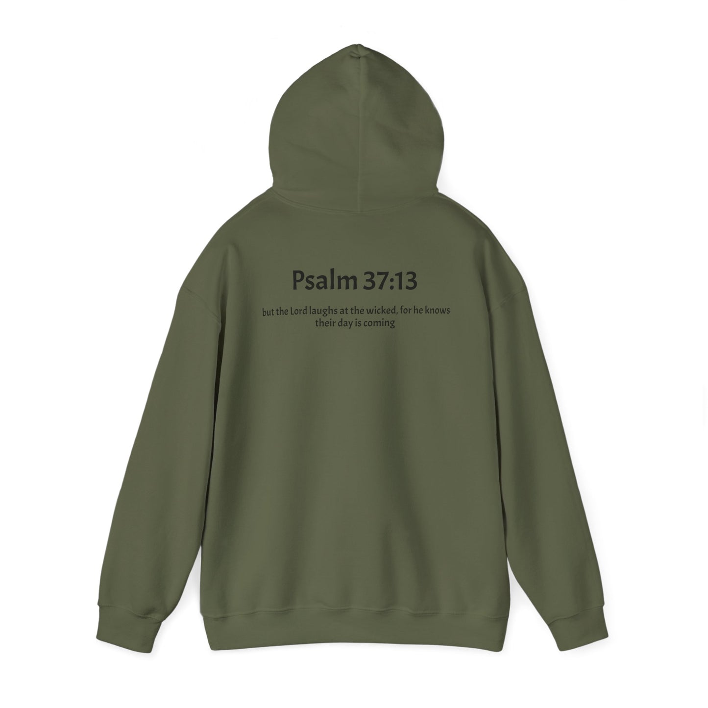 Unisex Heavy Blend™ Hooded Sweatshirt Psalm 37:13