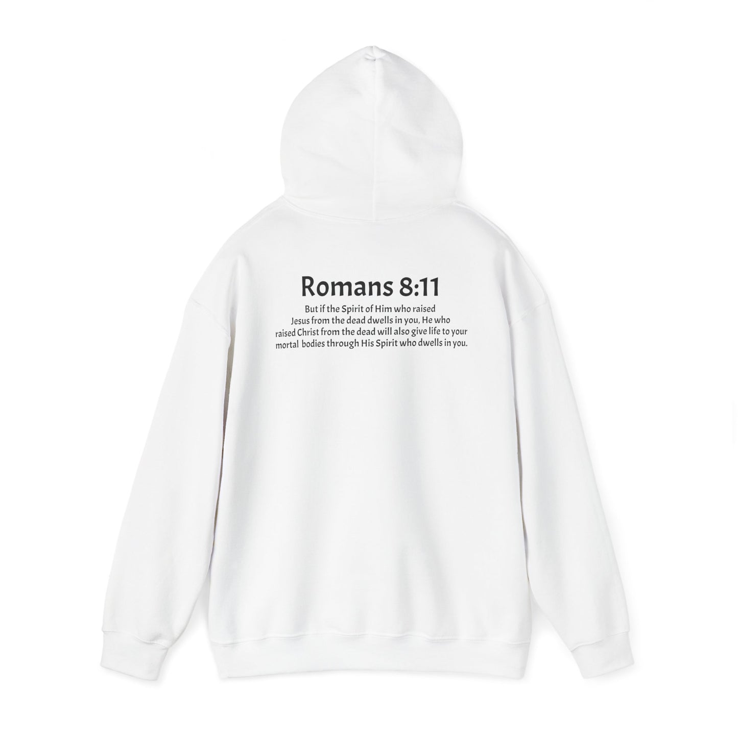 Unisex Heavy Blend™ Hooded Sweatshirt Romans 8:11