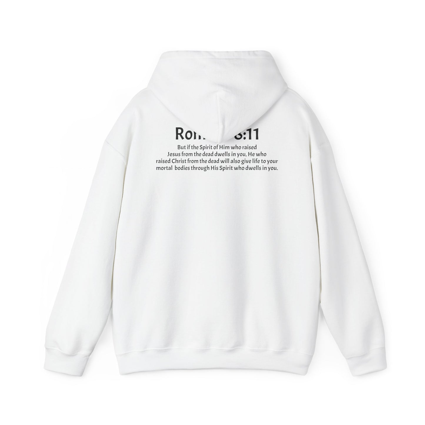 Unisex Heavy Blend™ Hooded Sweatshirt Romans 8:11