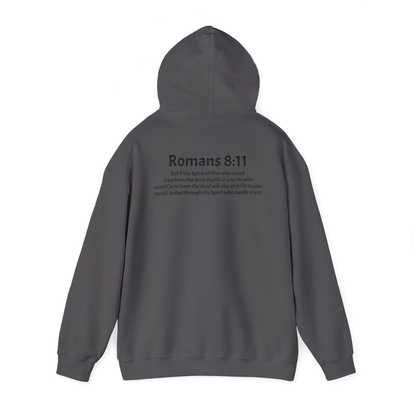 Unisex Heavy Blend™ Hooded Sweatshirt Romans 8:11