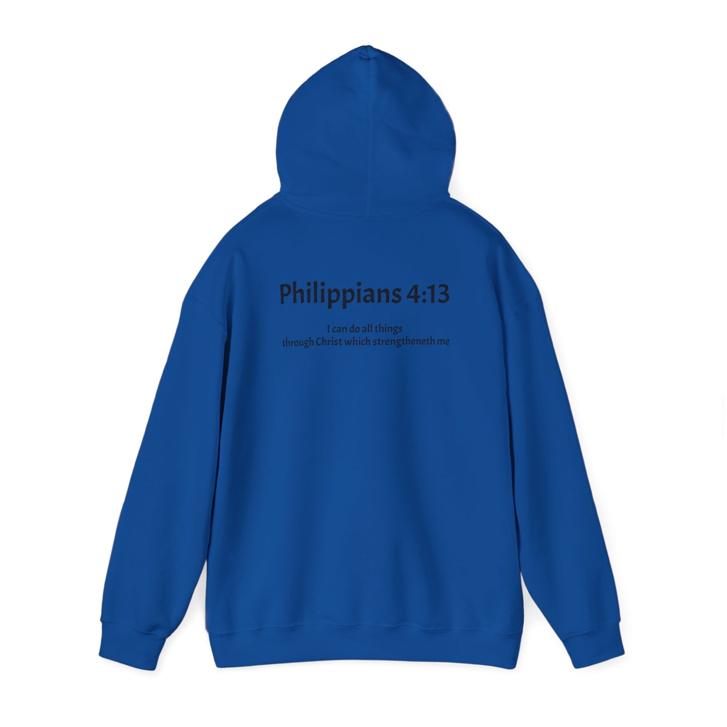 Unisex Heavy Blend™ Hooded Sweatshirt Philippians 4:13