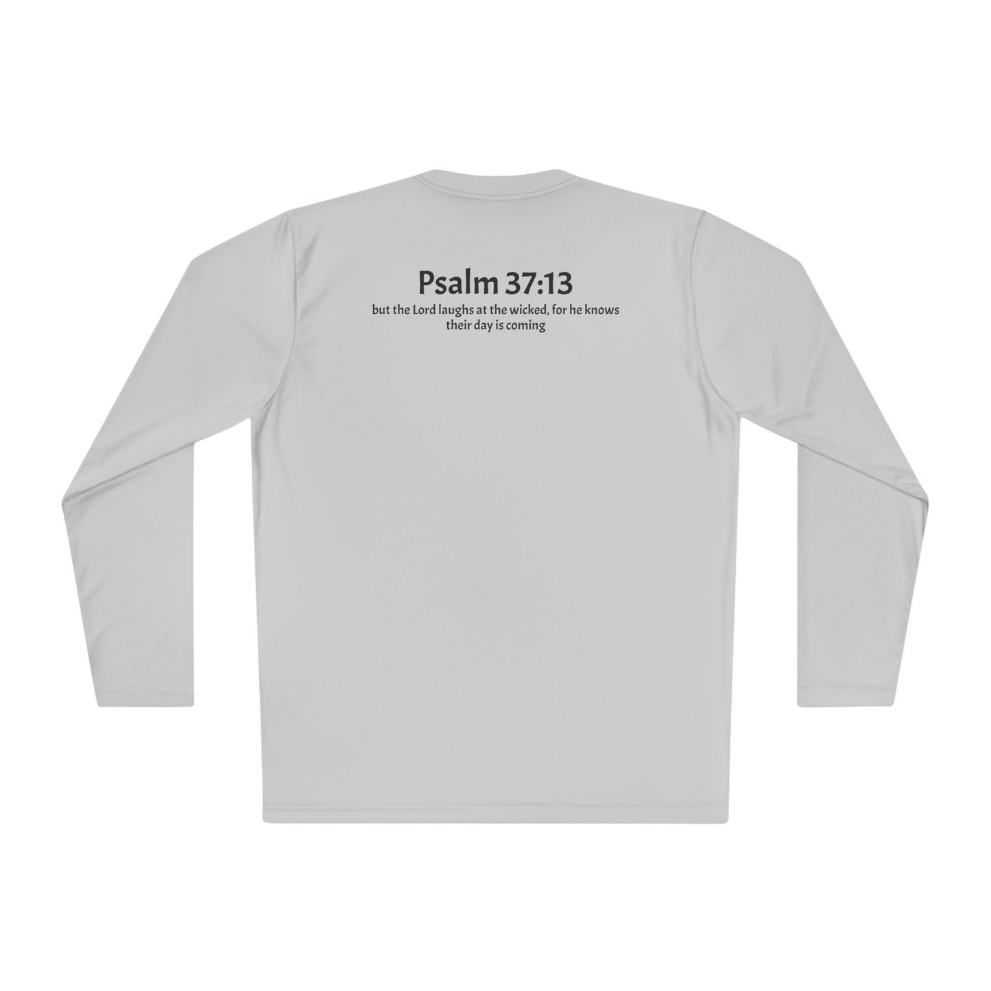 Unisex Lightweight Long Sleeve Tee Psalm 37:13