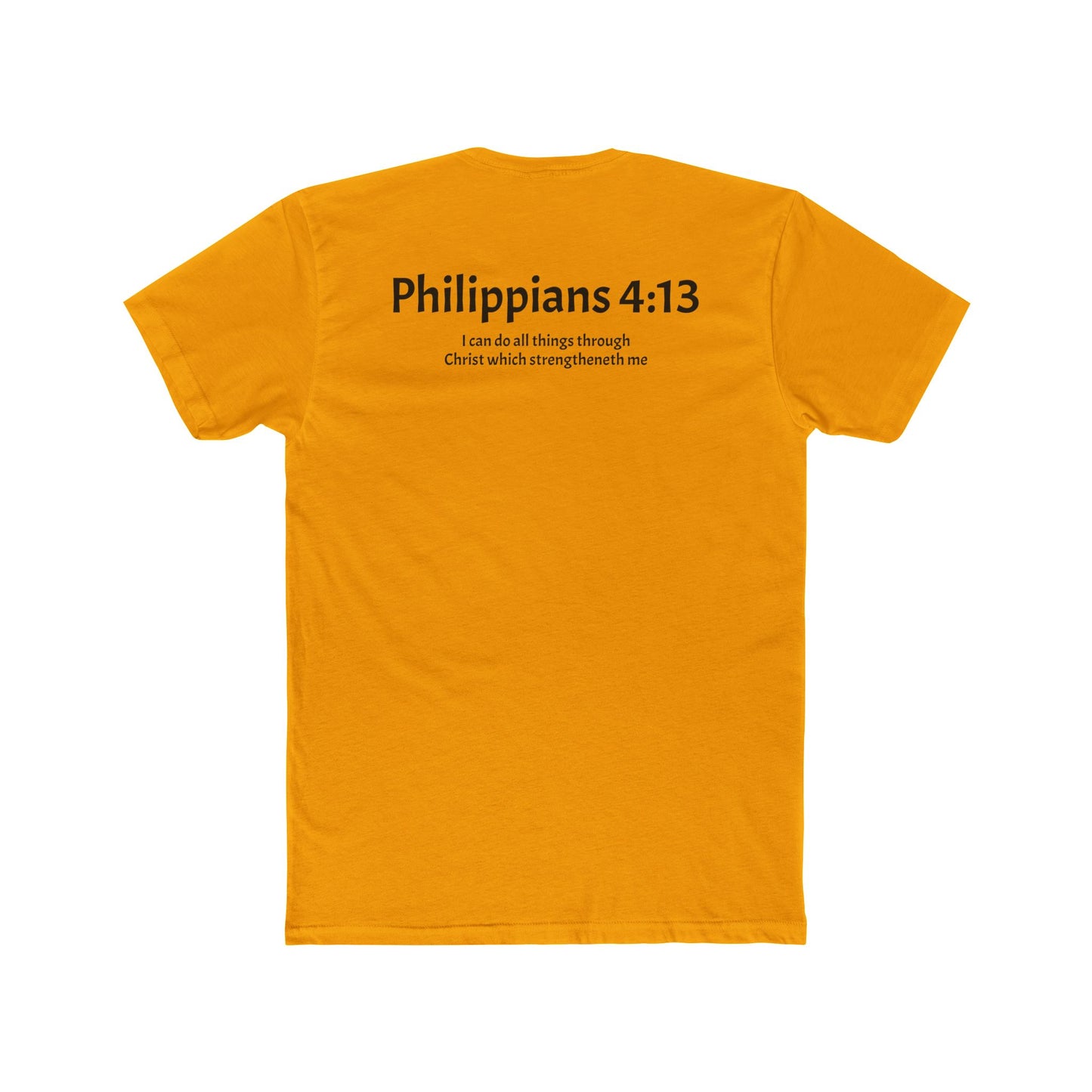 Unisex Cotton Crew Tee Philippians 4:13