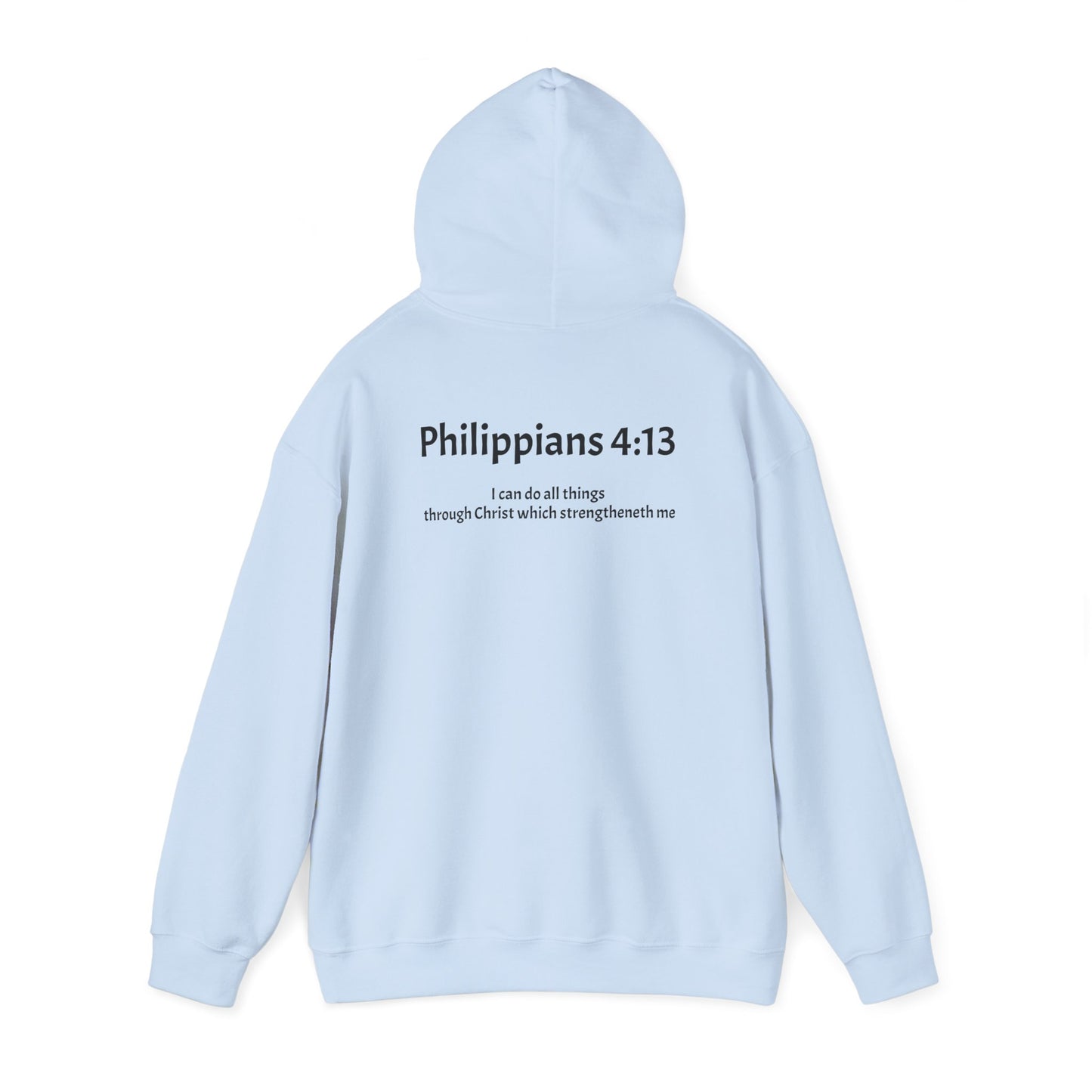 Unisex Heavy Blend™ Hooded Sweatshirt Philippians 4:13
