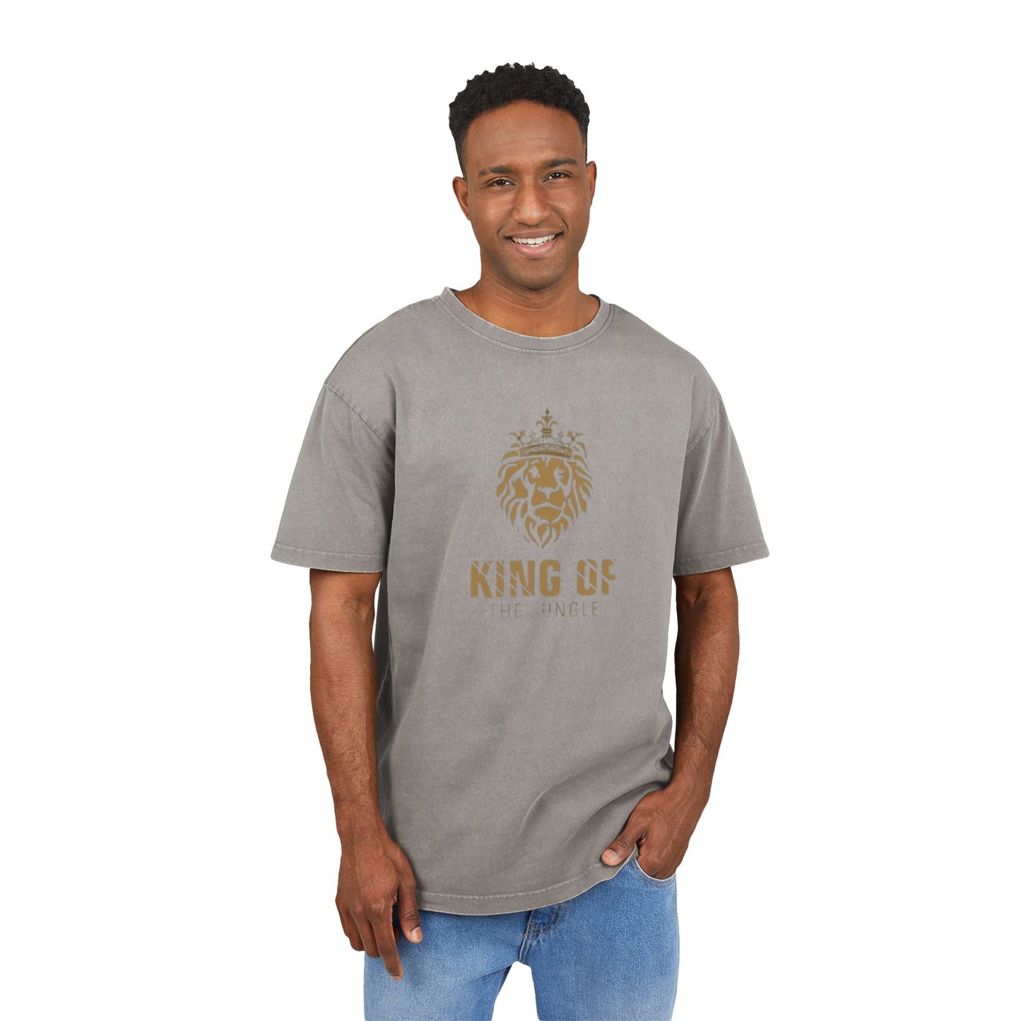 Men's Acid Washed Heavy Oversize 1 Corinthians 13:4-5
