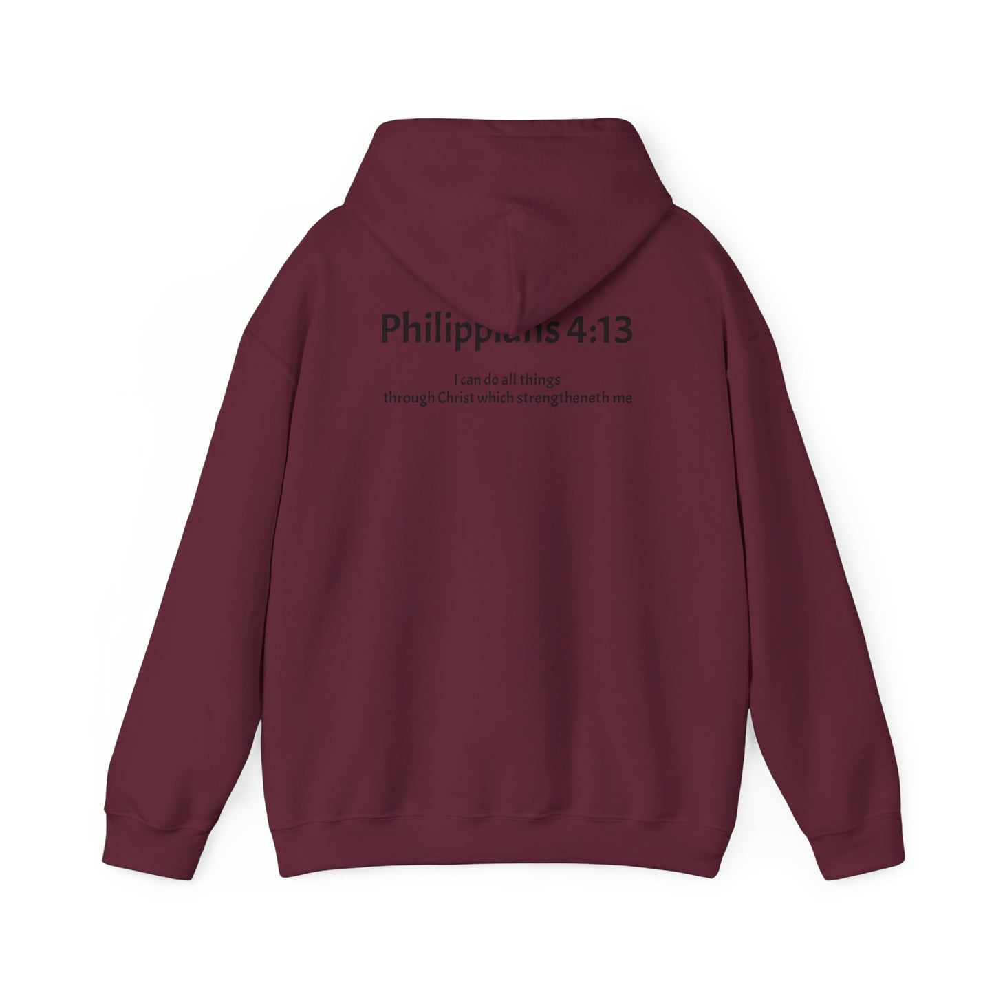 Unisex Heavy Blend™ Hooded Sweatshirt Philippians 4:13