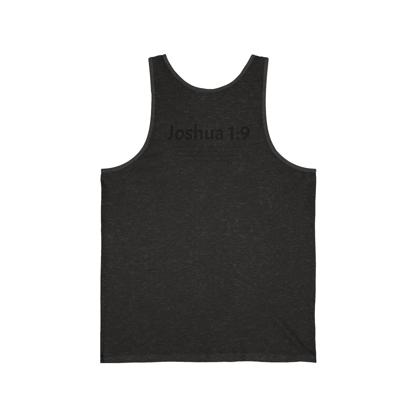 Unisex Jersey Tank Joshua 1:9