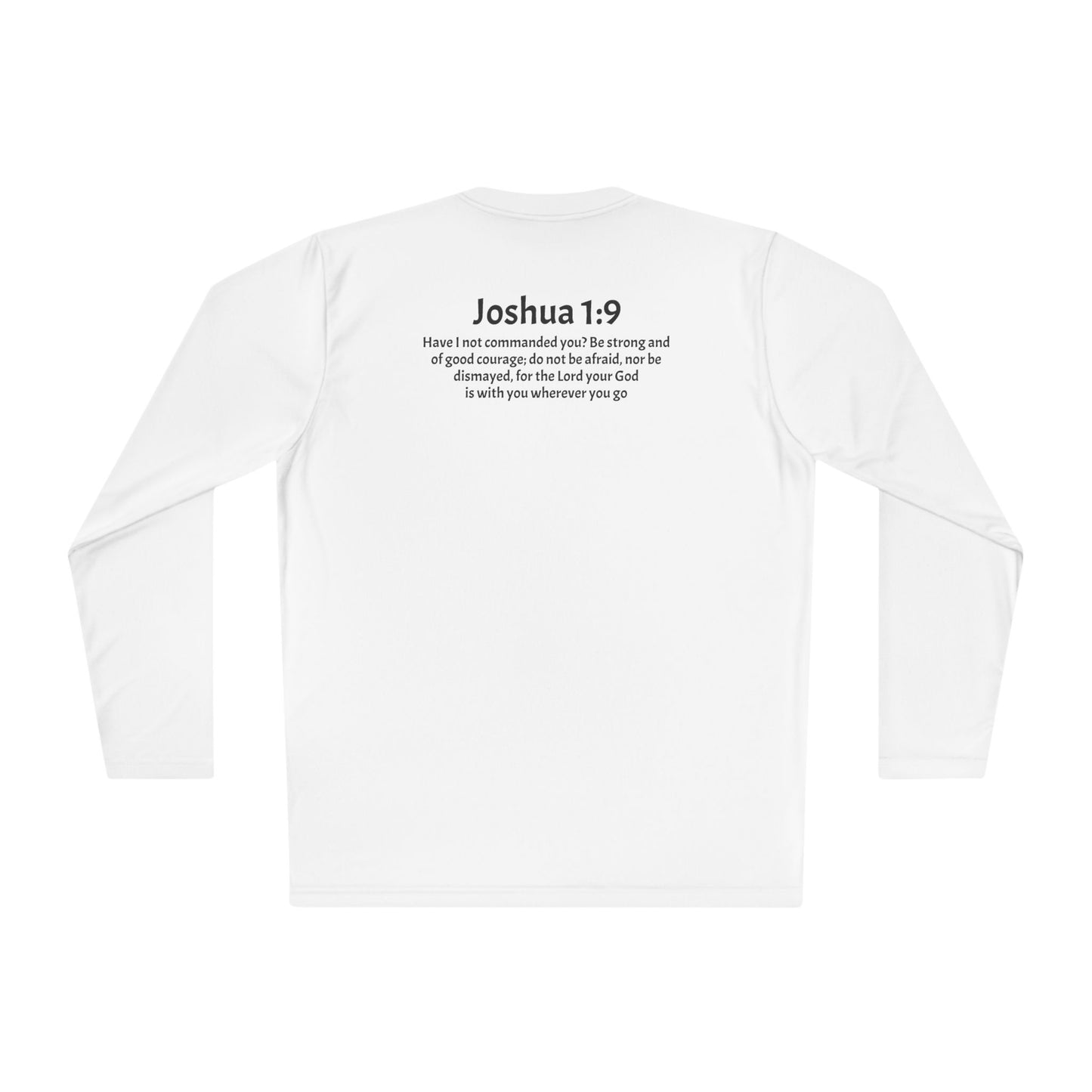 Unisex Lightweight Long Sleeve Tee Joshua 1:9
