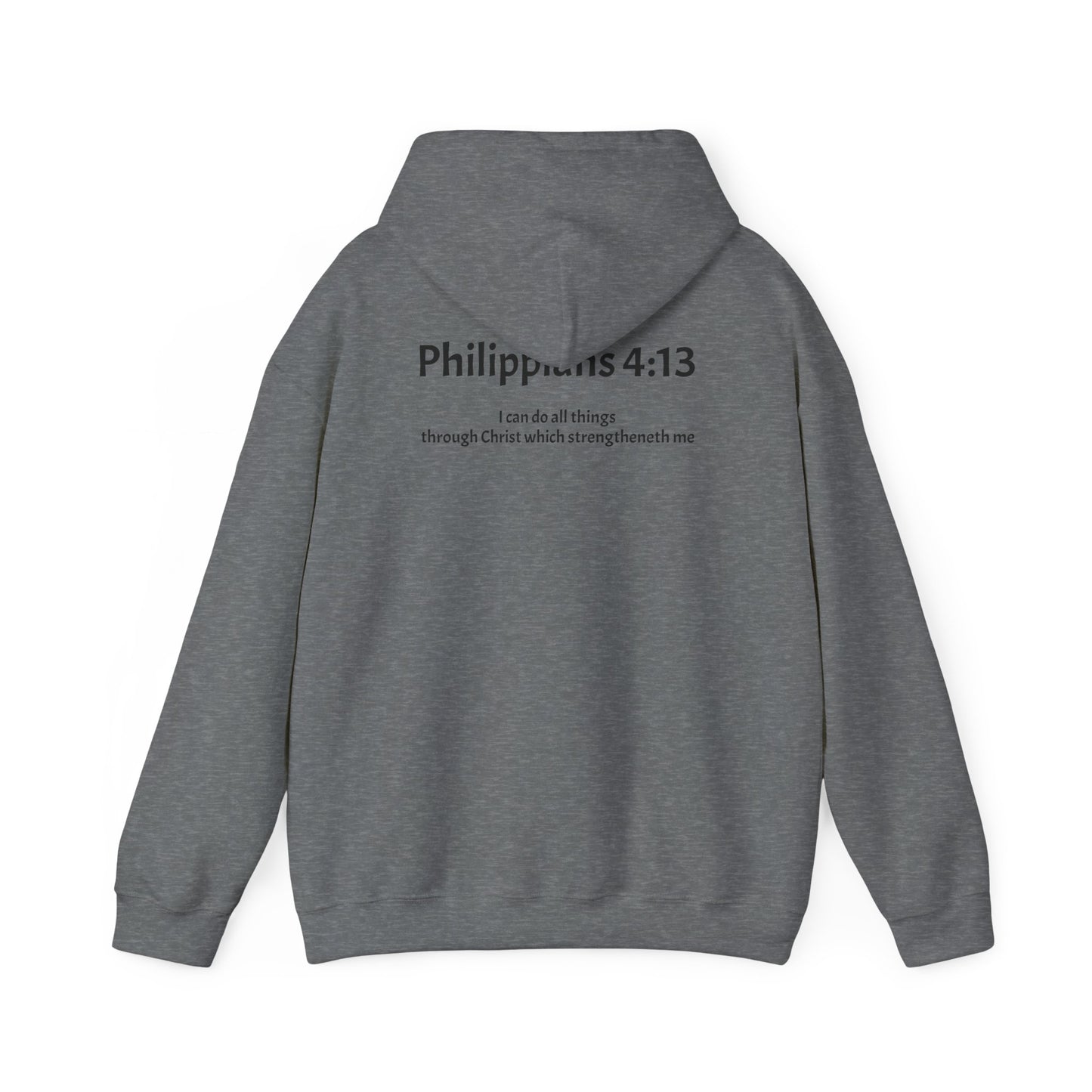 Unisex Heavy Blend™ Hooded Sweatshirt Philippians 4:13