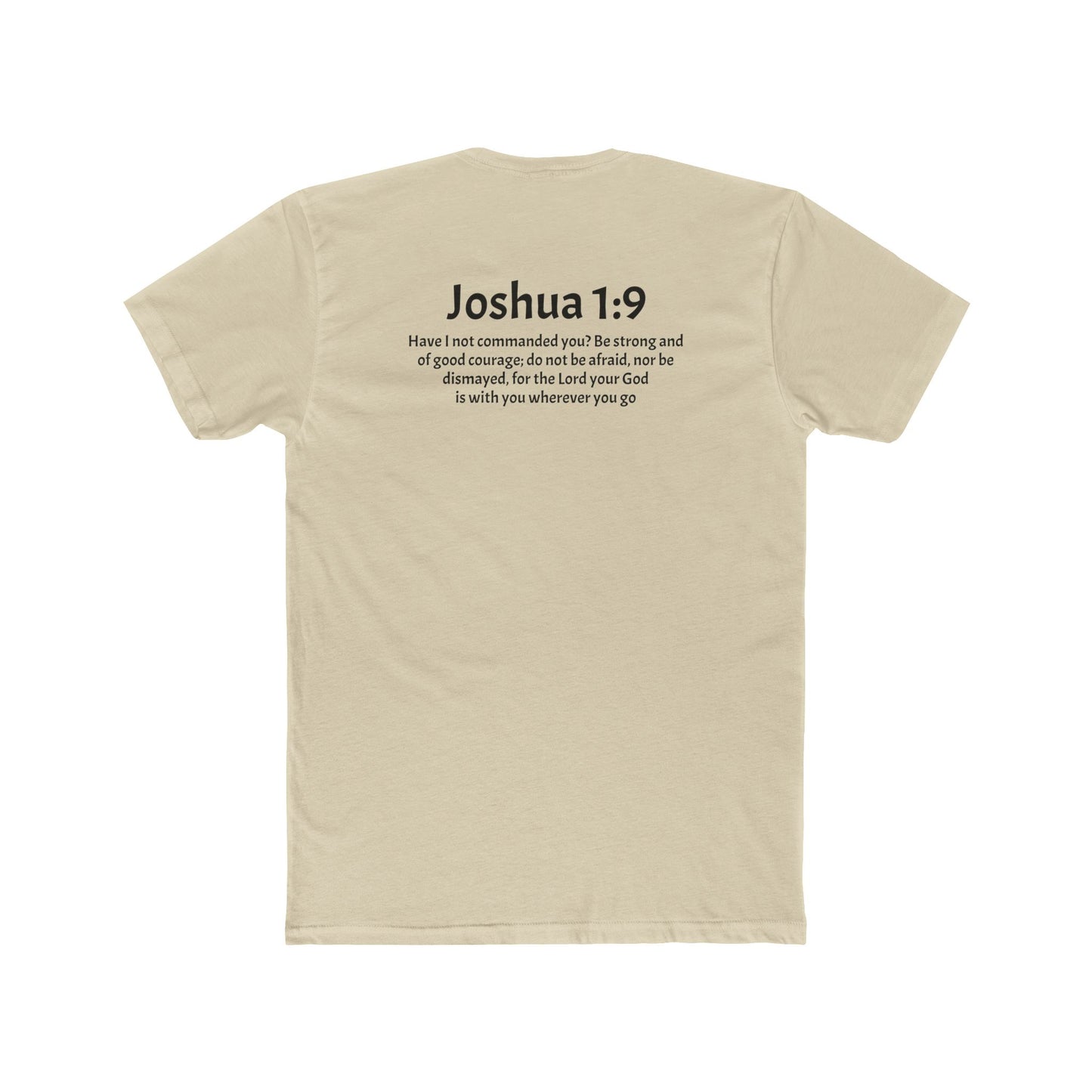 Unisex Cotton Crew Tee Joshua 1:9