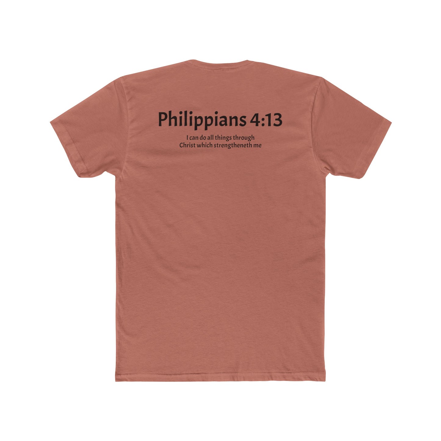 Unisex Cotton Crew Tee Philippians 4:13