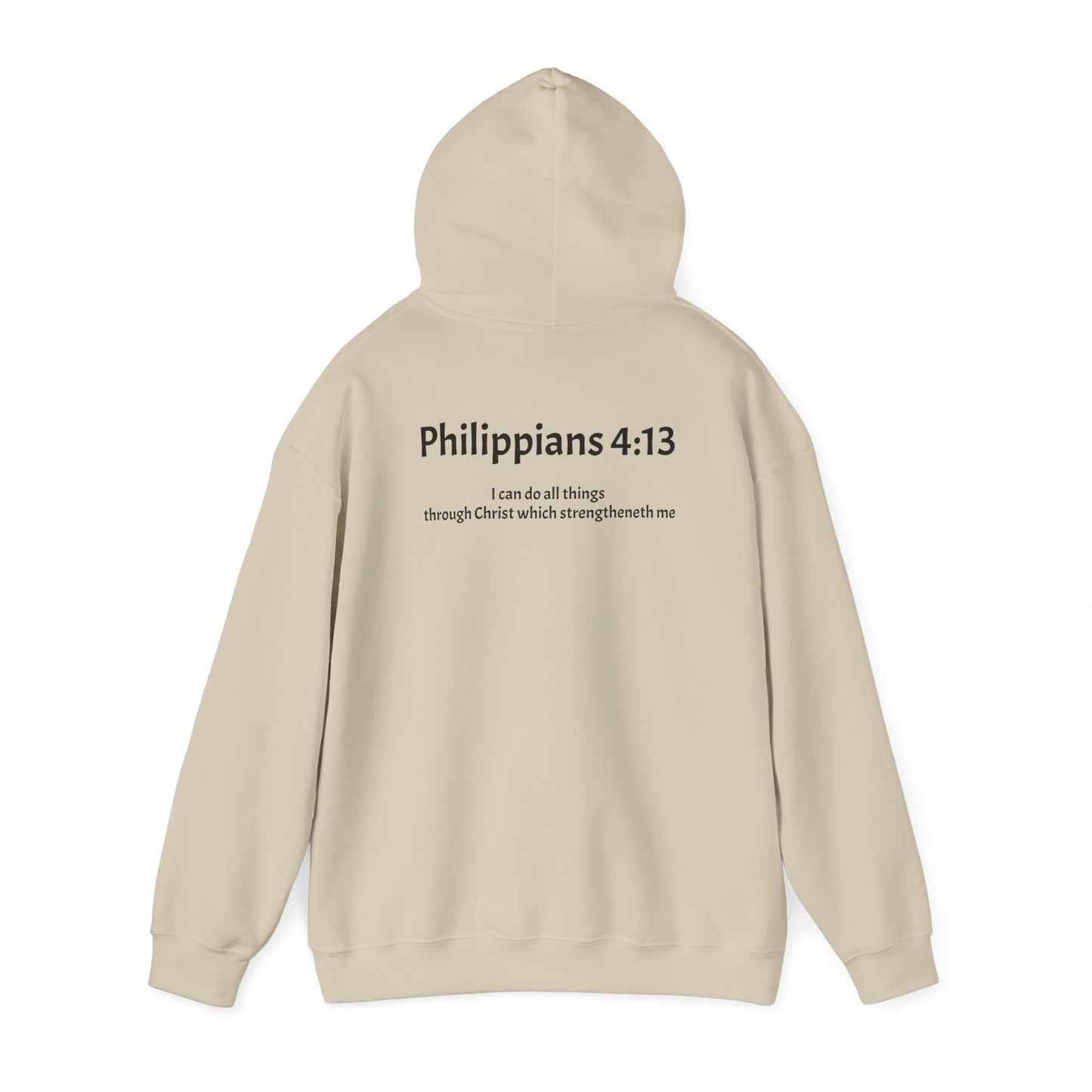 Unisex Heavy Blend™ Hooded Sweatshirt Philippians 4:13