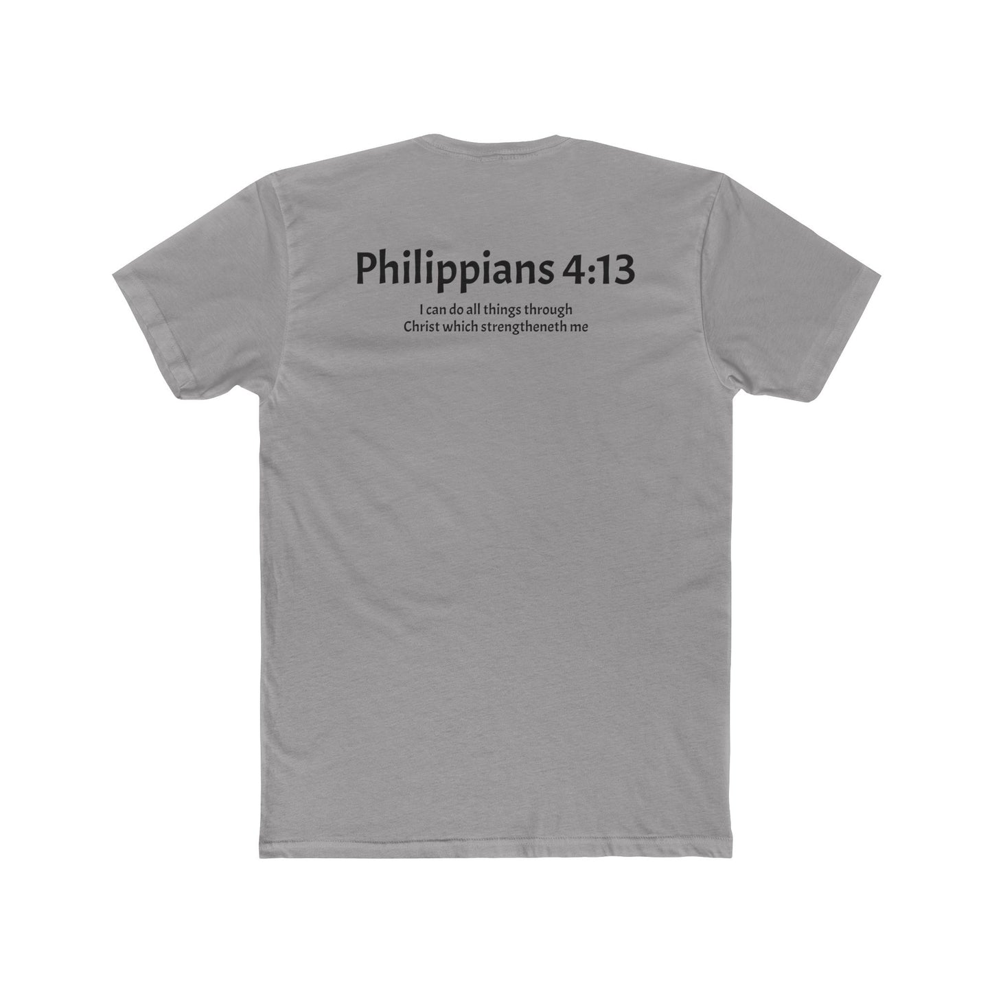 Unisex Cotton Crew Tee Philippians 4:13