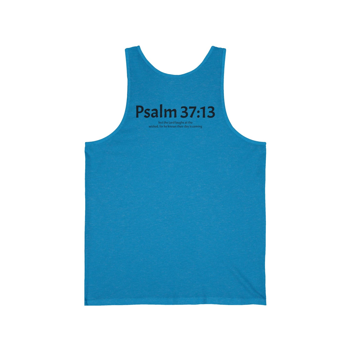 Unisex Jersey Tank Romans 8:11