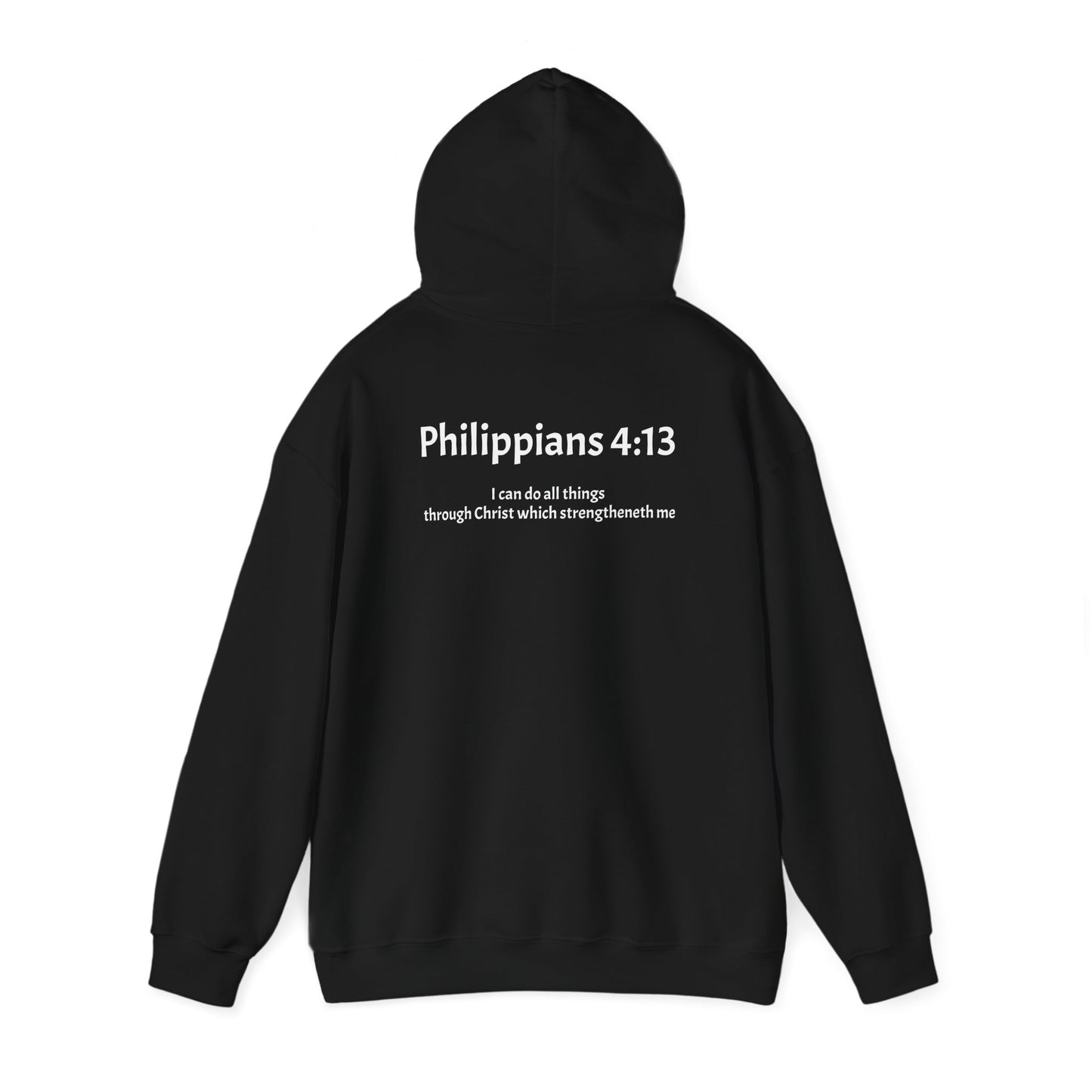 Unisex Heavy Blend™ Hooded Sweatshirt Philippians 4:13
