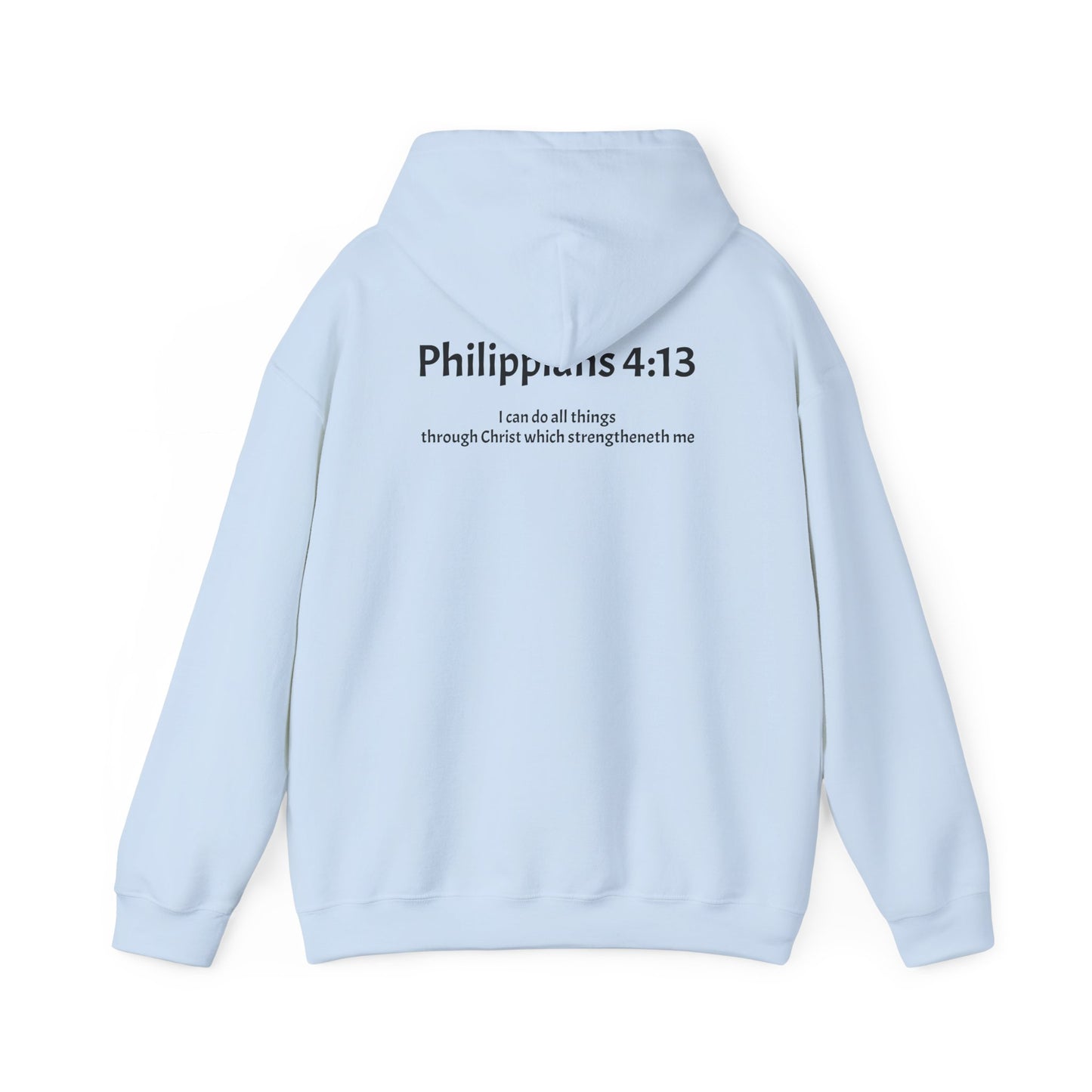 Unisex Heavy Blend™ Hooded Sweatshirt Philippians 4:13