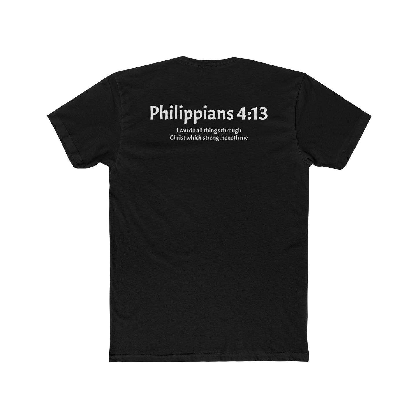 Unisex Cotton Crew Tee Philippians 4:13