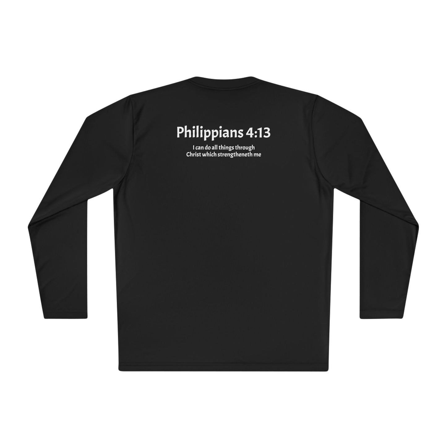 Unisex Lightweight Long Sleeve Tee Philippians 4:13
