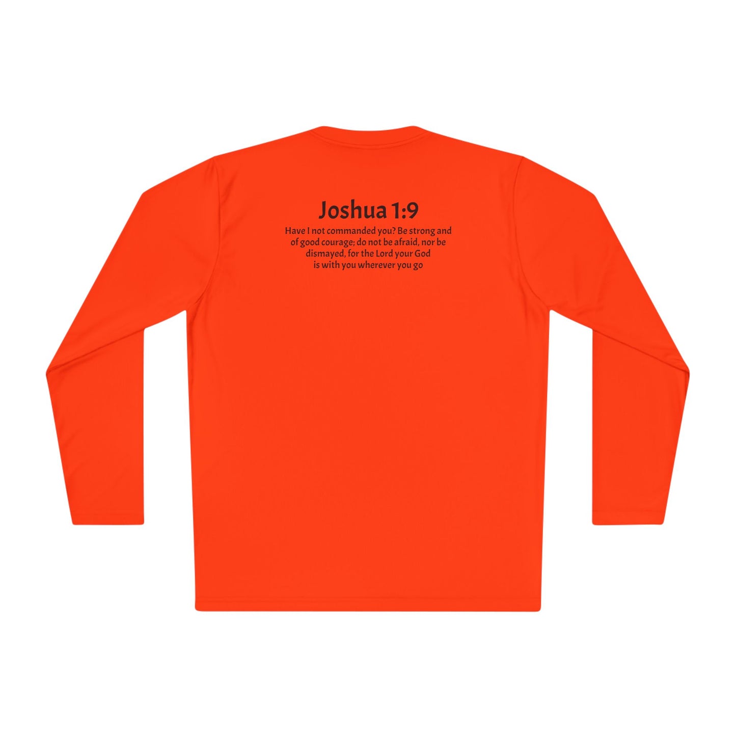 Unisex Lightweight Long Sleeve Tee Joshua 1:9