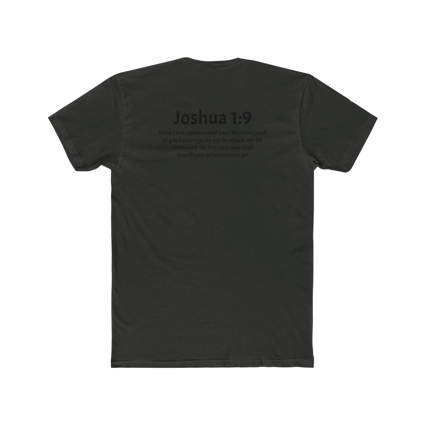 Unisex Cotton Crew Tee Joshua 1:9