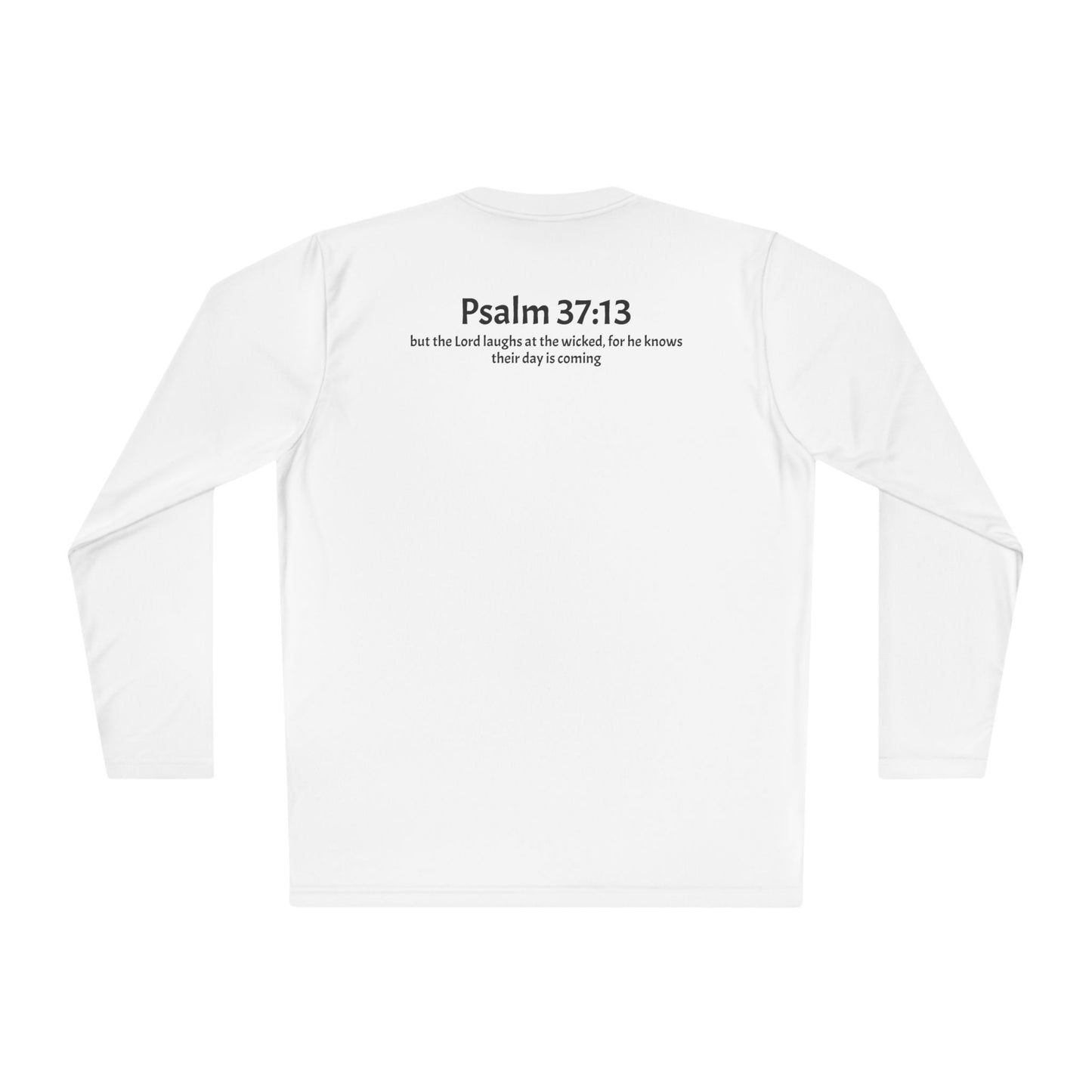 Unisex Lightweight Long Sleeve Tee Psalm 37:13