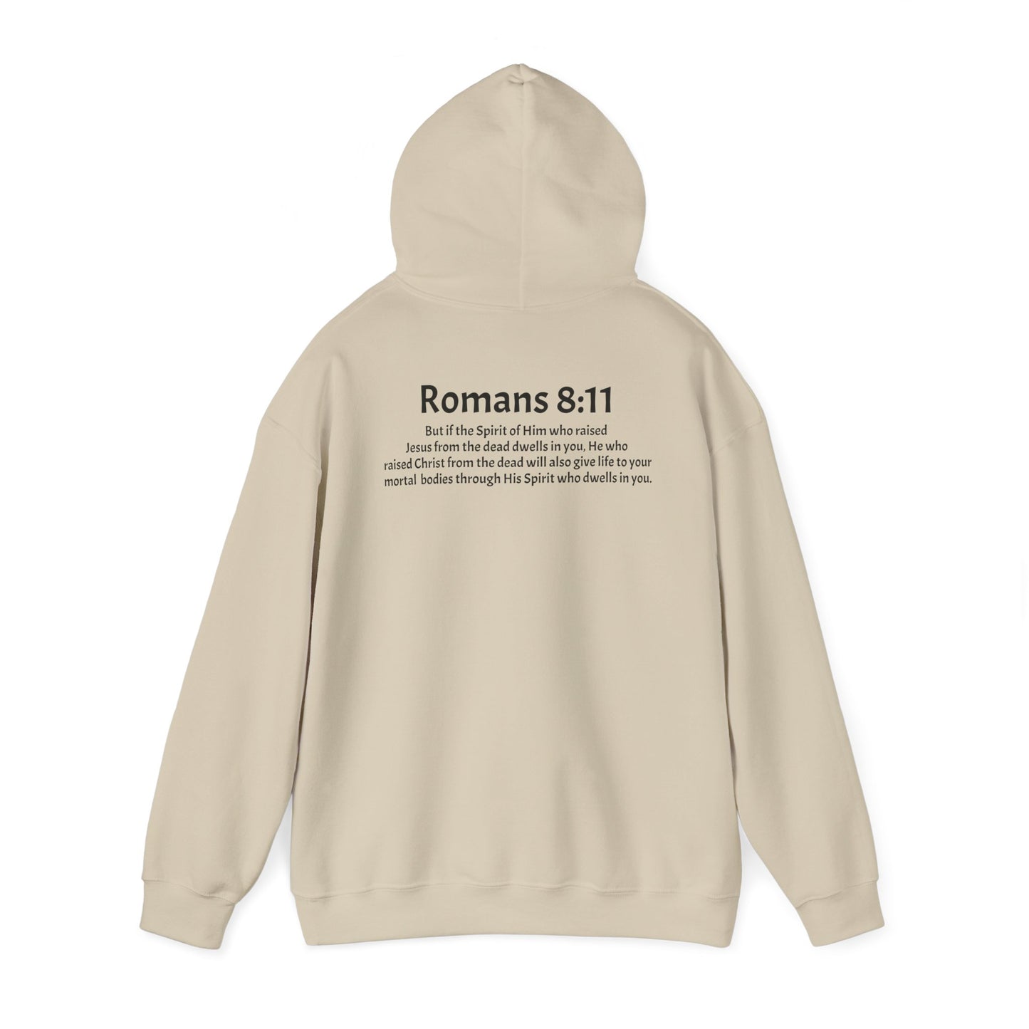 Unisex Heavy Blend™ Hooded Sweatshirt Romans 8:11