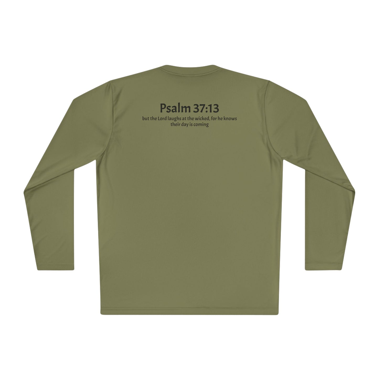 Unisex Lightweight Long Sleeve Tee Psalm 37:13