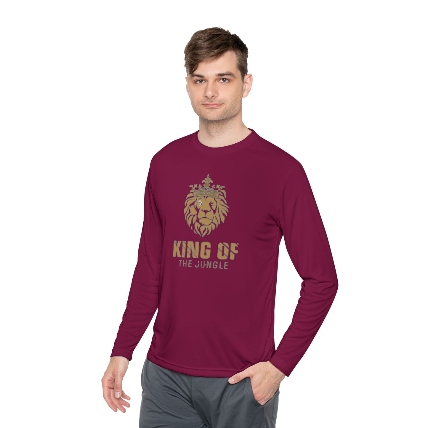 Unisex Lightweight Long Sleeve Tee 1 Corinthians 13:4-5