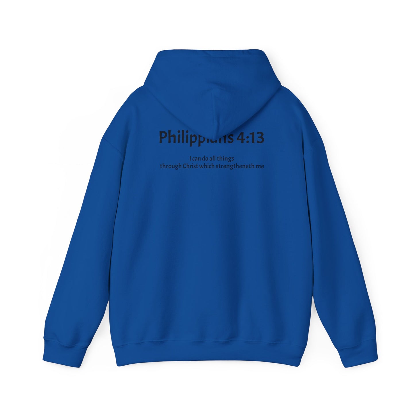 Unisex Heavy Blend™ Hooded Sweatshirt Philippians 4:13