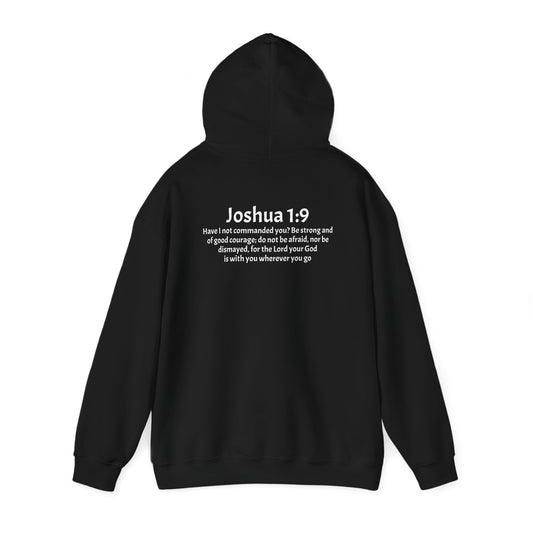 Unisex Heavy Blend™ Hooded Sweatshirt Joshua 1:9