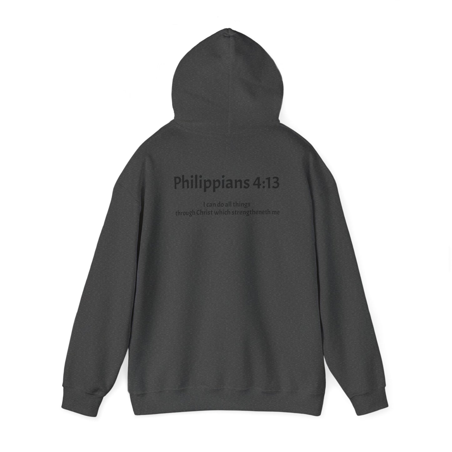 Unisex Heavy Blend™ Hooded Sweatshirt Philippians 4:13