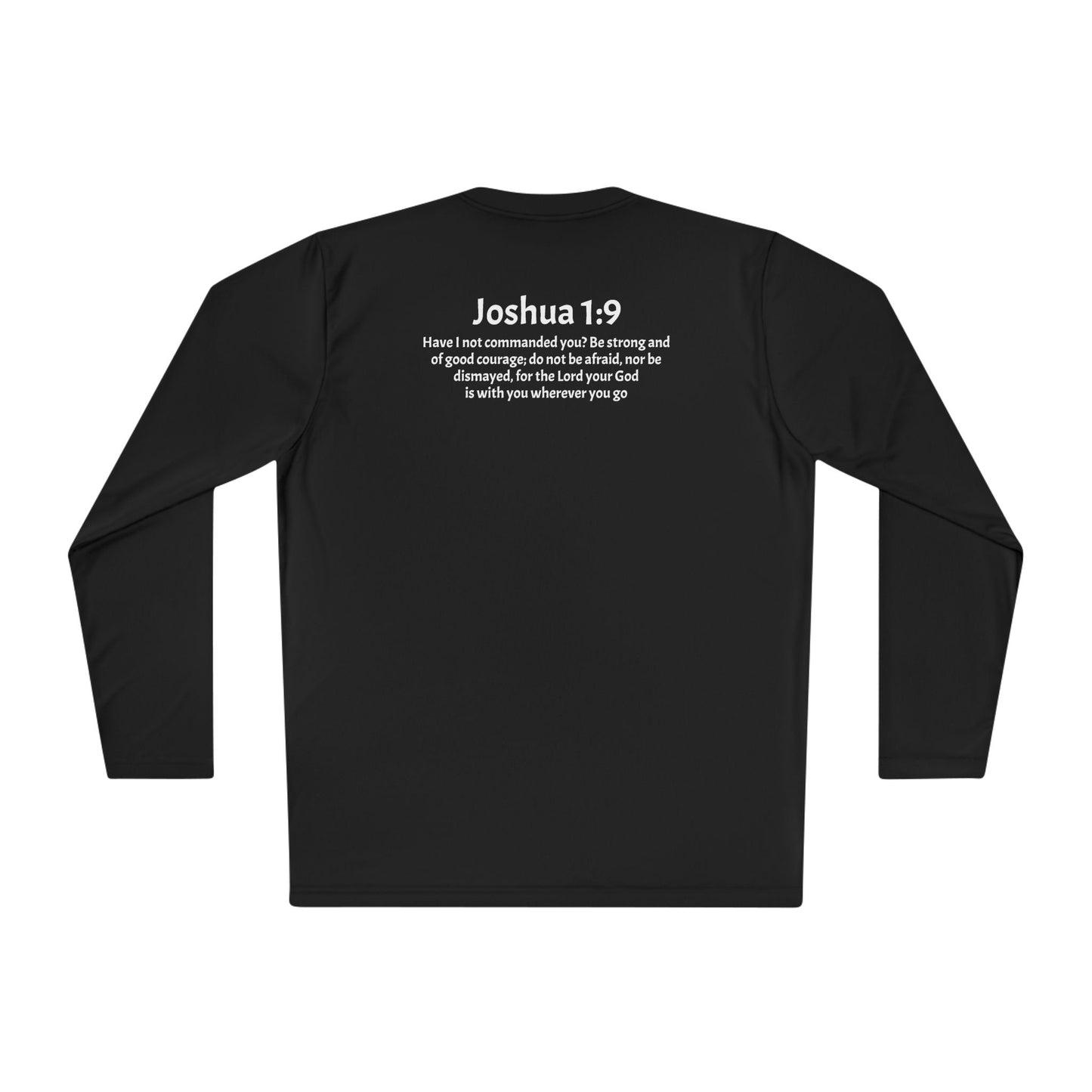Unisex Lightweight Long Sleeve Tee Joshua 1:9