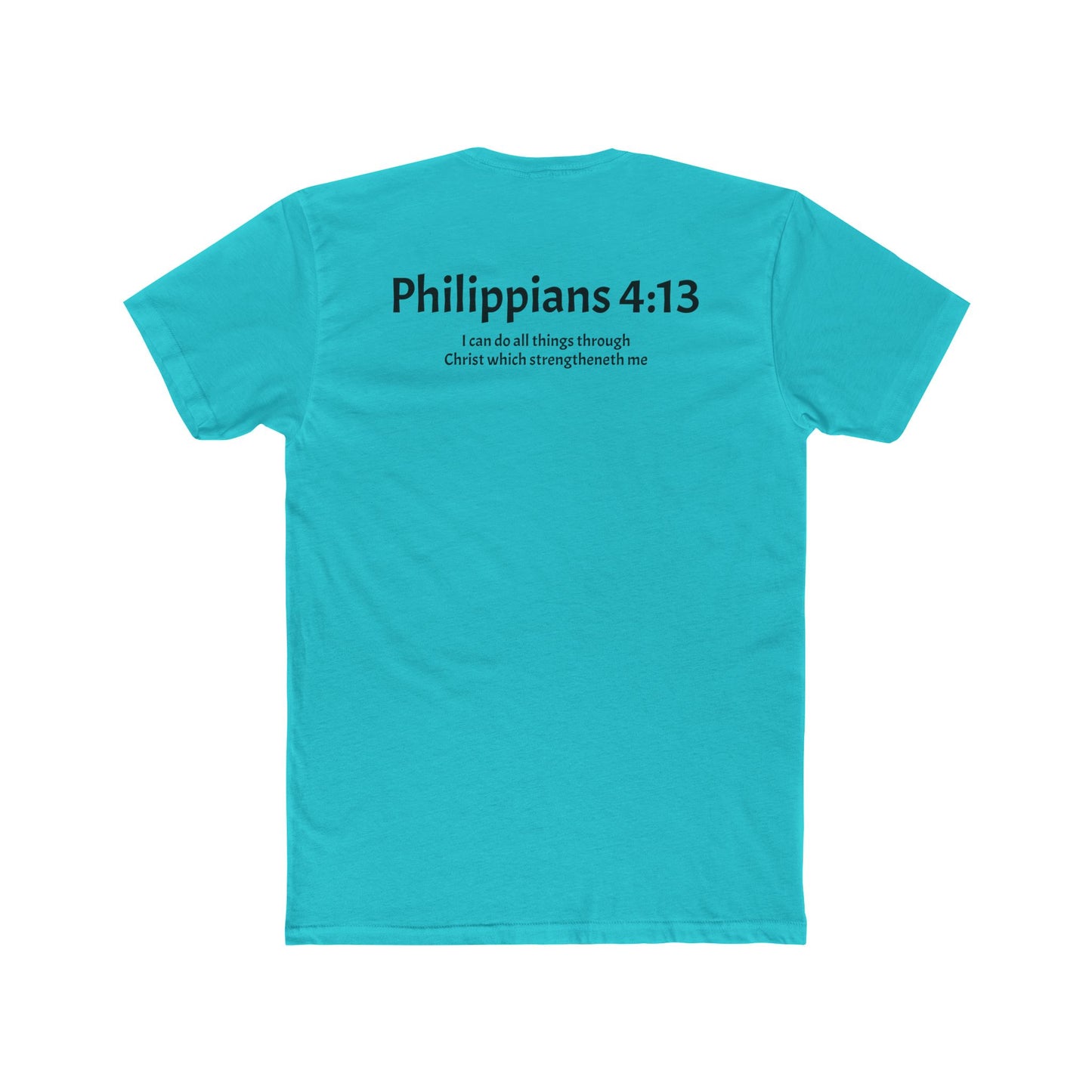 Unisex Cotton Crew Tee Philippians 4:13