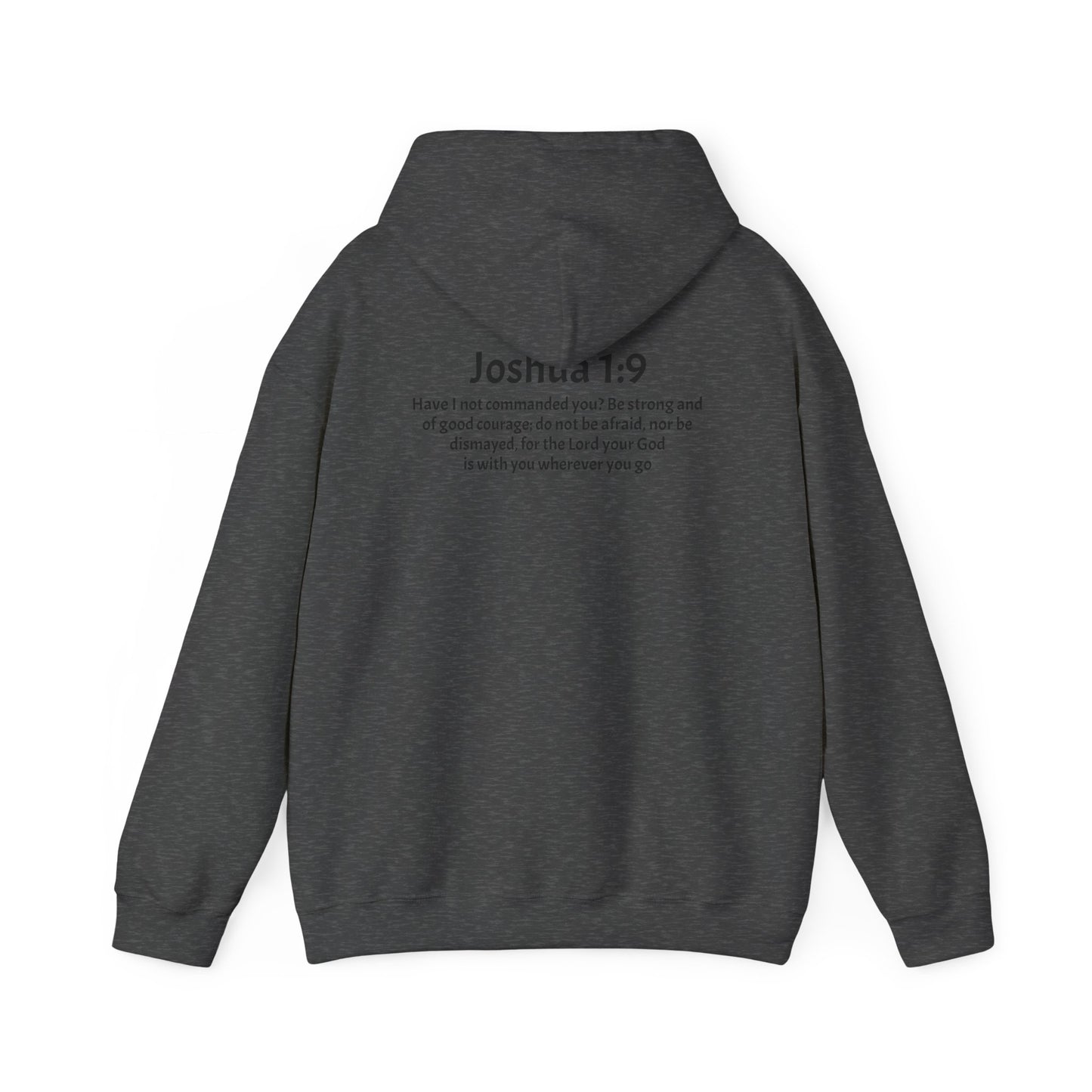 Unisex Heavy Blend™ Hooded Sweatshirt Joshua 1:9