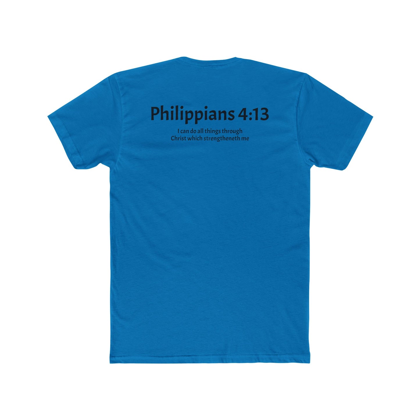 Unisex Cotton Crew Tee Philippians 4:13